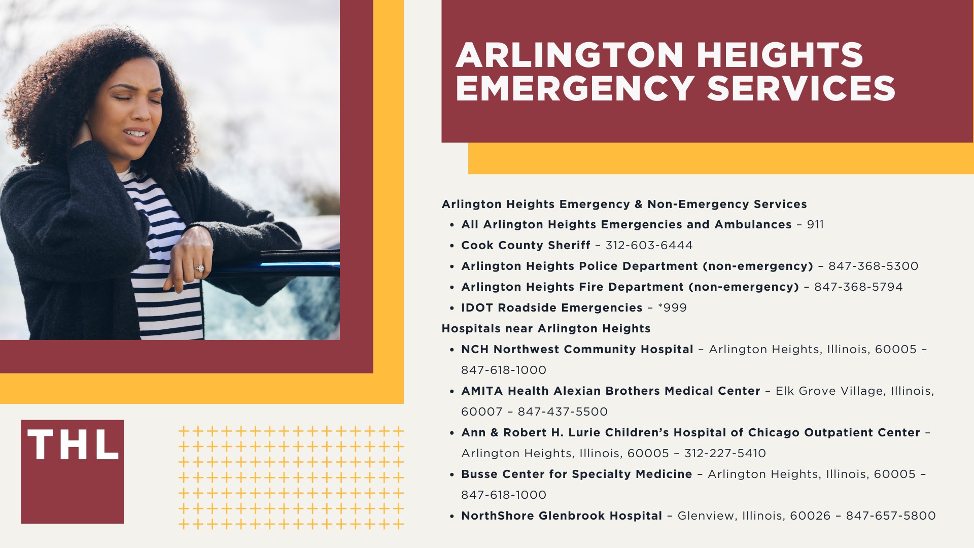 Arlington Heights Truck Accident Lawyer; Arlington Heights Truck Accident Statistics; Common Arlington Heights Truck Accident Injuries; How can I prevent Truck Accidents in Arlington Heights, IL; Arlington Heights Emergency Services