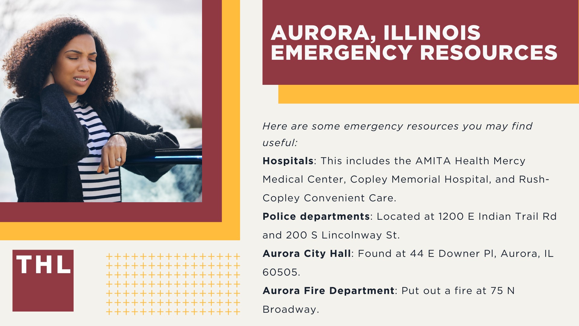 Aurora Injury Lawyer; About Aurora Illinois; What is Personal Injury; How Common are Personal Injuries in Aurora; Safety and Transportation in Aurora, IL_ What’s The Best Way To Get Around in Aurora, IL; Aurora Illinois emergency resources