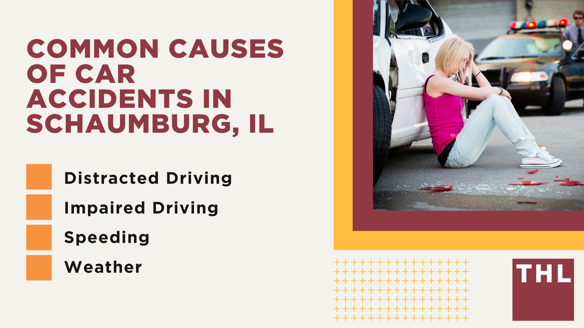 Schaumburg Car Accident Lawyer; Schaumburg Car Accident Statistics; Illinois Road Laws; What to Do if You Are Involved in a Car Accident in Schaumburg, IL; Common Causes of Car Accidents in Schaumburg, IL