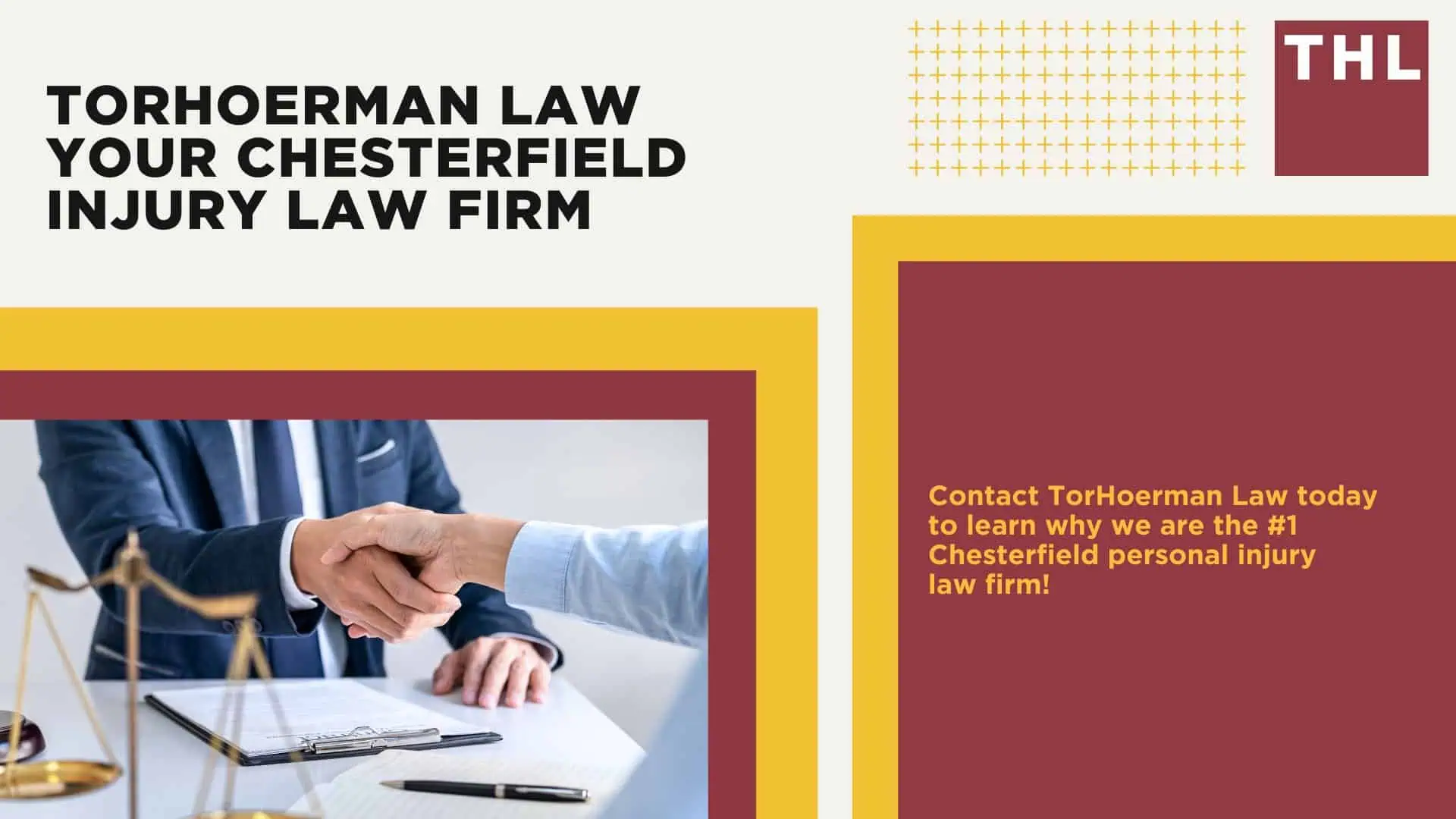 The #1 Chesterfield Personal Injury Lawyer; Where Can I Find Government and Health Resources in Chesterfield; Most Common Cause of Personal Injury in Chesterfield, MO; TORHOERMAN LAW Your Chesterfield Injury Law Firm