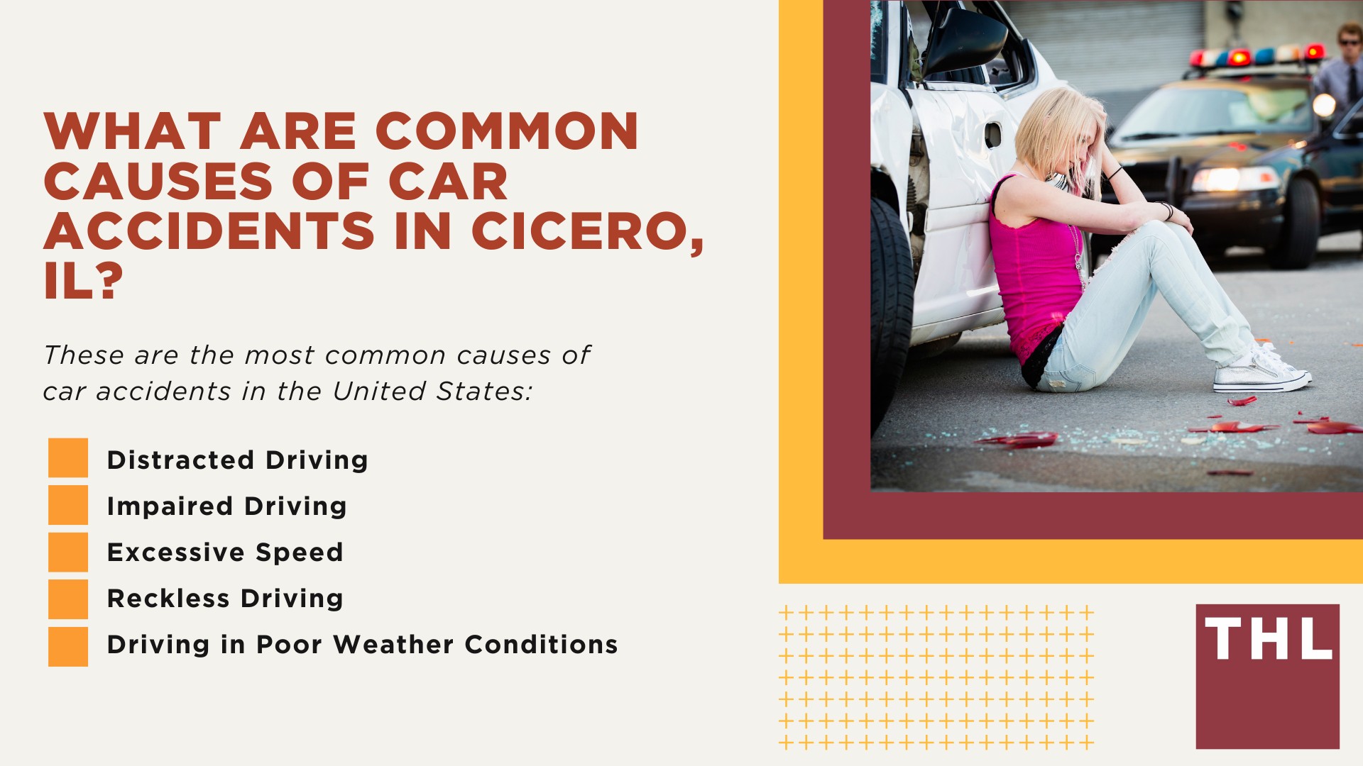 Cicero Car Accident Lawyer; Cicero, IL Car Accidents; Cicero, IL Car Accident Statistics; What are Common Causes of Car Accidents in Cicero, IL