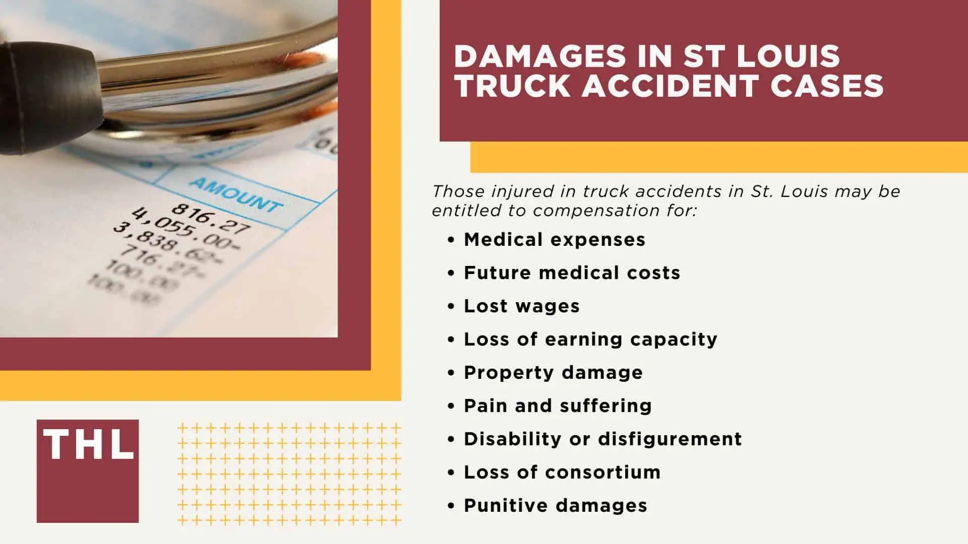 Damages in St Louis Truck Accident Cases