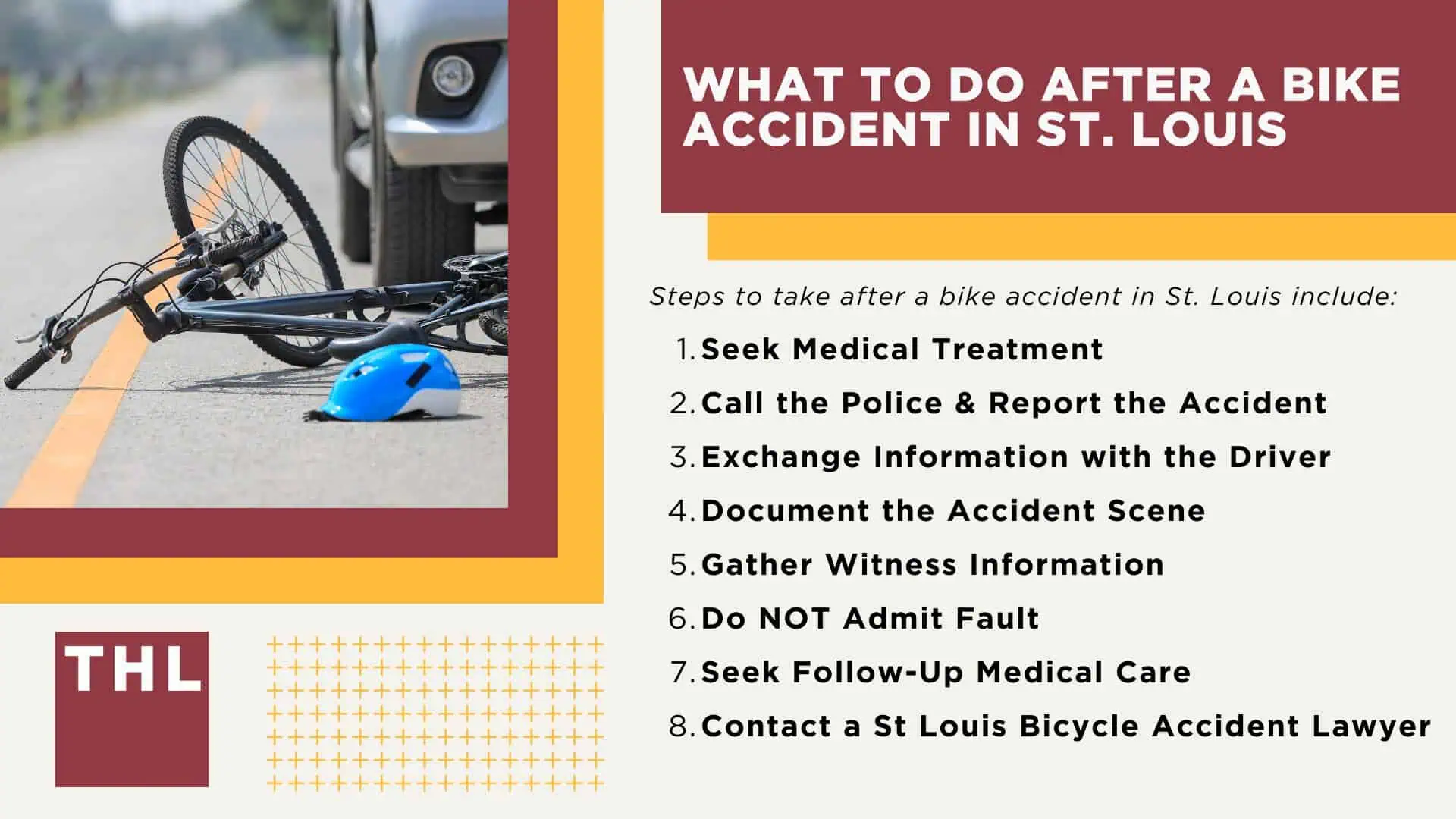 What to Do After a Bike Accident Involving a Car in St. Louis; What to Do After a Bicycle Accident in St Louis