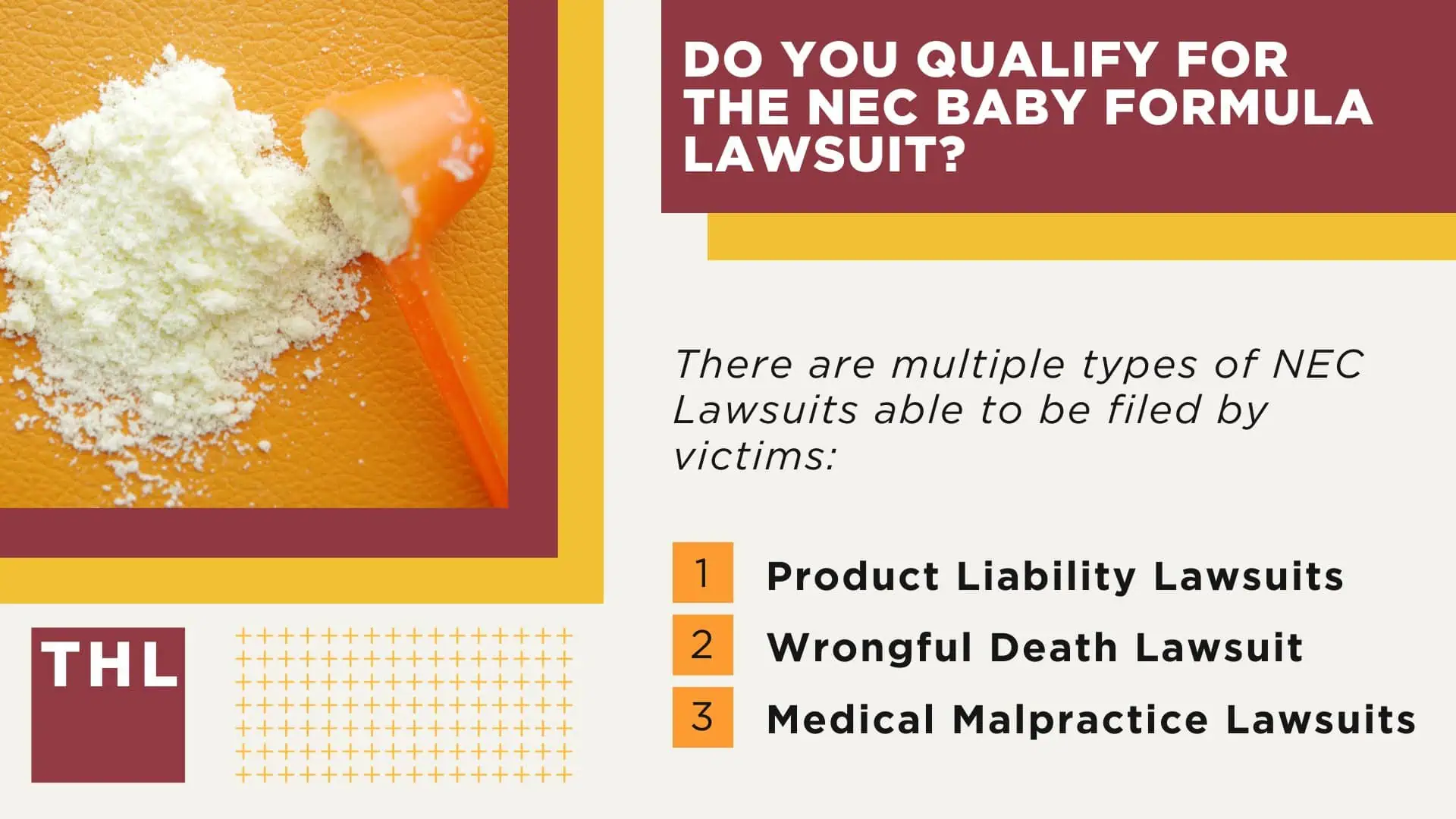 Baby Formula NEC Lawsuit Payout & Settlements; Understanding the Range of Potential NEC Lawsuit Settlement Amounts; An Overview of the NEC Baby Formula Lawsuits; What Baby Formula Manufacturers are Facing NEC Infant Formula Lawsuits; An Overview of the NEC Baby Formula Lawsuits; What is Necrotizing Enterocolitis (NEC); The Impact of NEC on Families; Resources for Families Affected by NEC; TorHoerman Law Obtains $495 Million Verdict in Trial Against Abbott Laboratories; Do You Qualify for the NEC Baby Formula Lawsuit