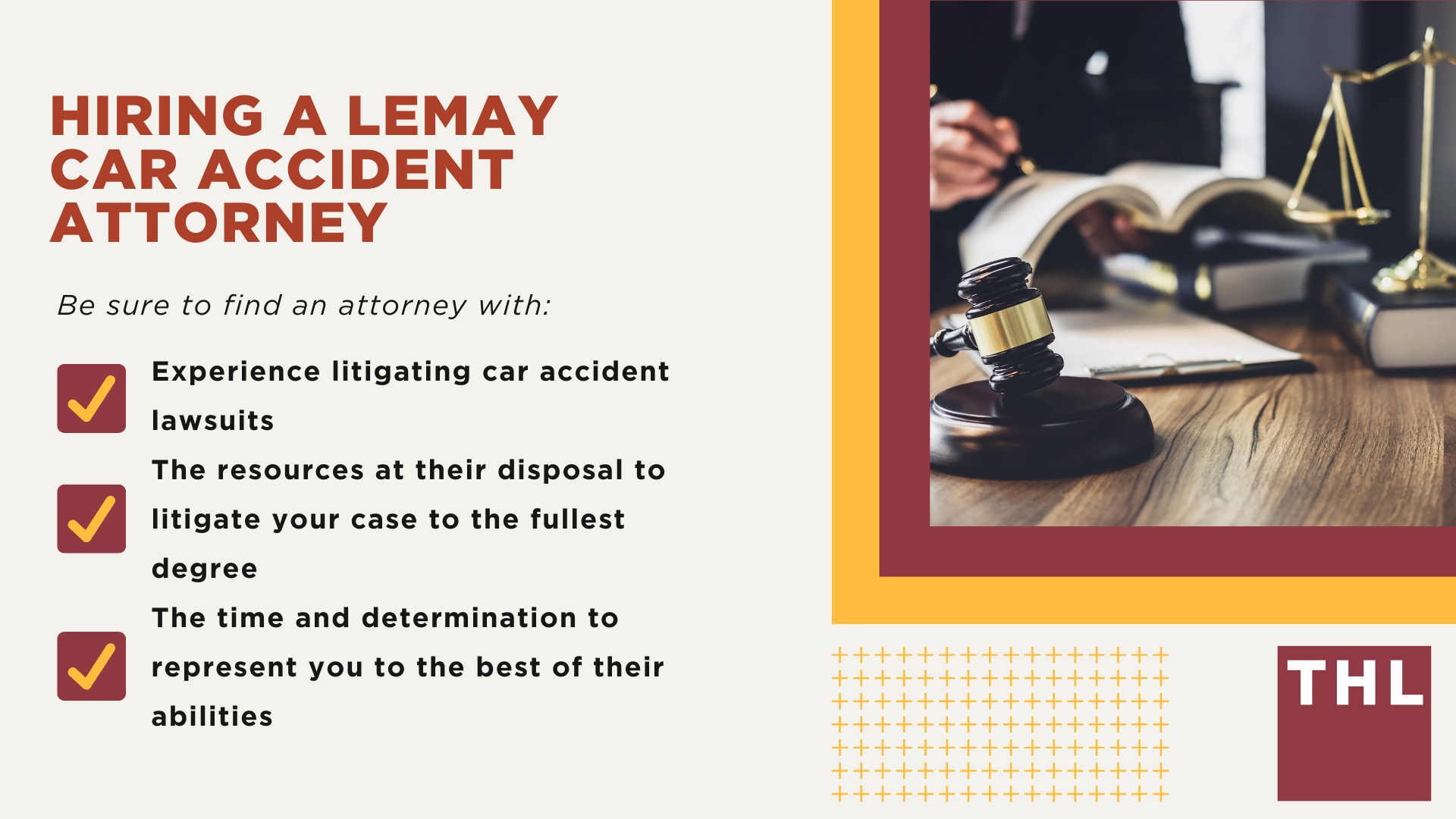 The #1 Lemay Car Accident Lawyer; Involved in a Car Accident in Lemay, MO; Lemay Car Accident Statistics; What to Do After a Car Accident in Lemay; What Are the Most Common Car Accident Injuries in Lemay, Missouri (MO);  What Are the Most Common Causes of Car Accidents in Lemay, MO; What Are the Most Common Car Accident Injuries in Lemay, Missouri (MO); Hiring a Lemay Car Accident Attorney