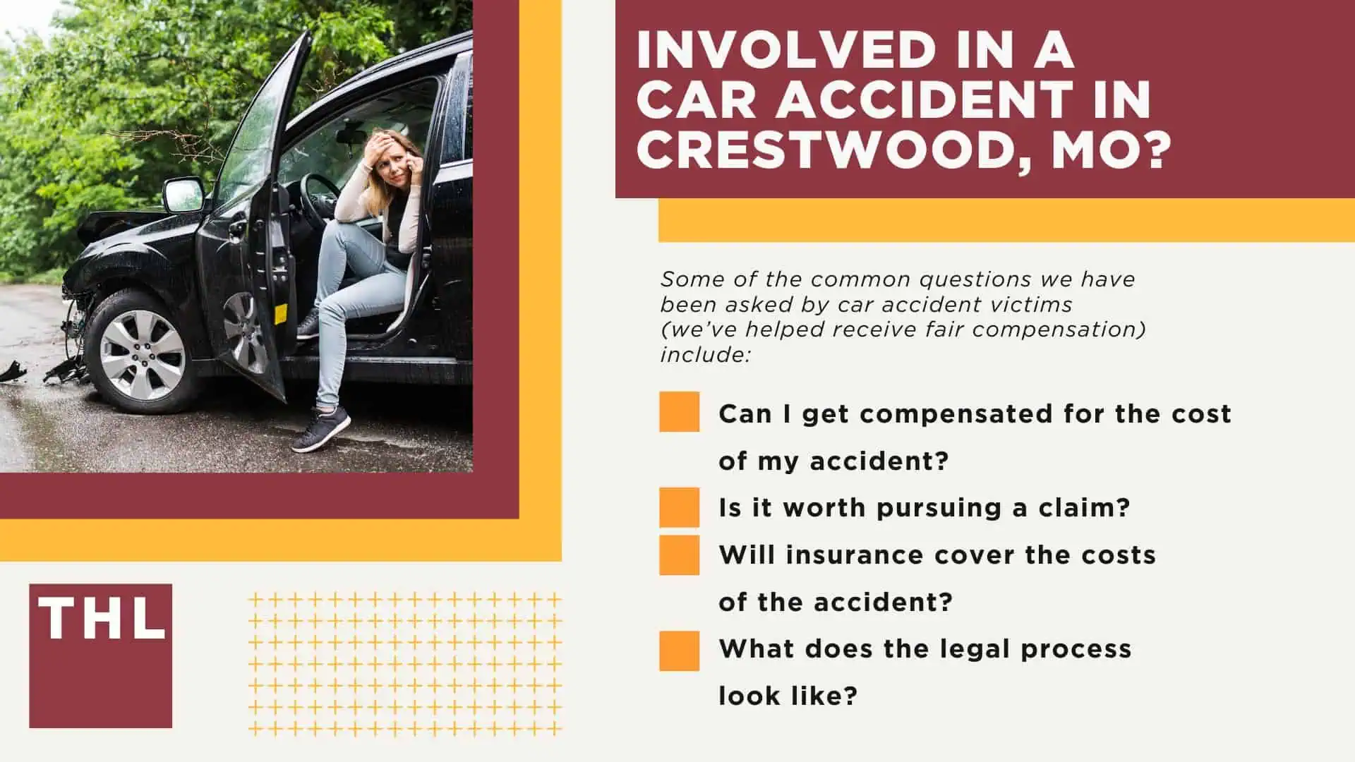 The #1 Crestwood Car Accident Lawyer; Involved in a Car Accident in Crestwood, MO