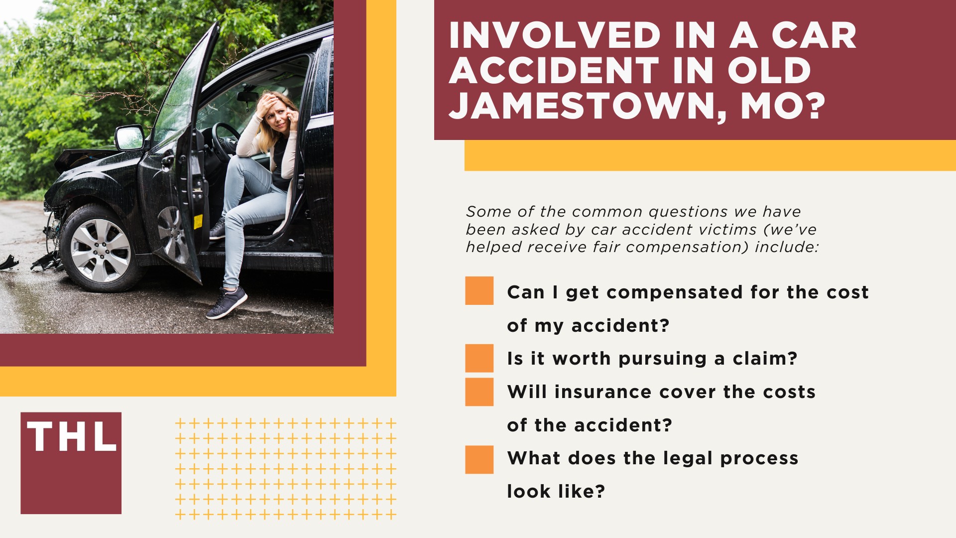 The #1 Old Jamestown Car Accident Lawyer; Involved in a Car Accident in Old Jamestown, MO