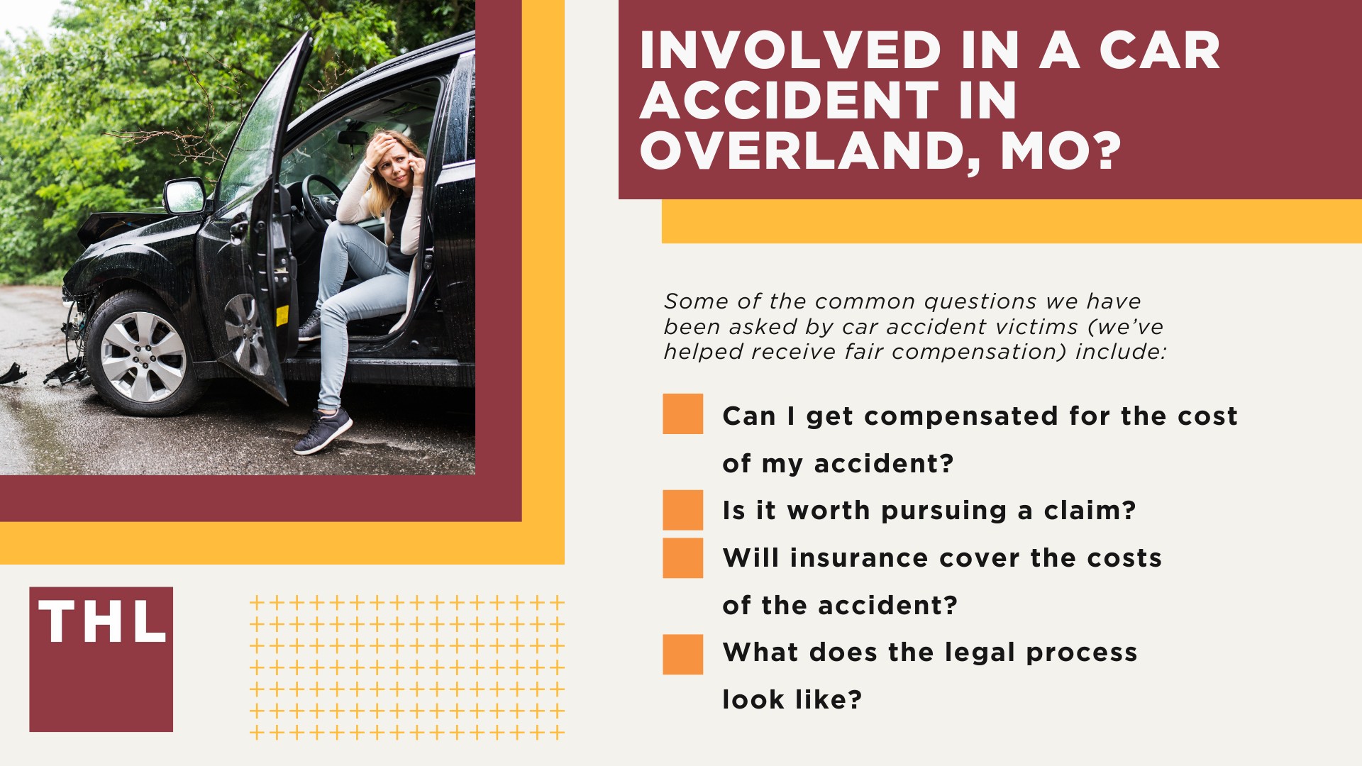 The #1 Overland Car Accident Lawyer; Involved in a Car Accident in Overland, MO