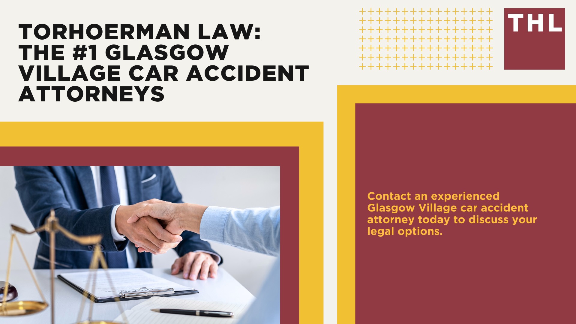 The #1 Glasgow Village Car Accident Lawyer; Involved in a Car Accident in Glasgow Village, MO; Glasgow Village Car Accident Statistics; What to Do After a Car Accident in Glasgow Village; What Are the Most Common Causes of Car Accidents in Glasgow Village, MO; What Are the Most Common Causes of Car Accidents in Glasgow Village, MO; Hiring a Glasgow Village Car Accident Attorney; TORHOERMAN LAW The #1 Glasgow Village Car Accident Attorneys