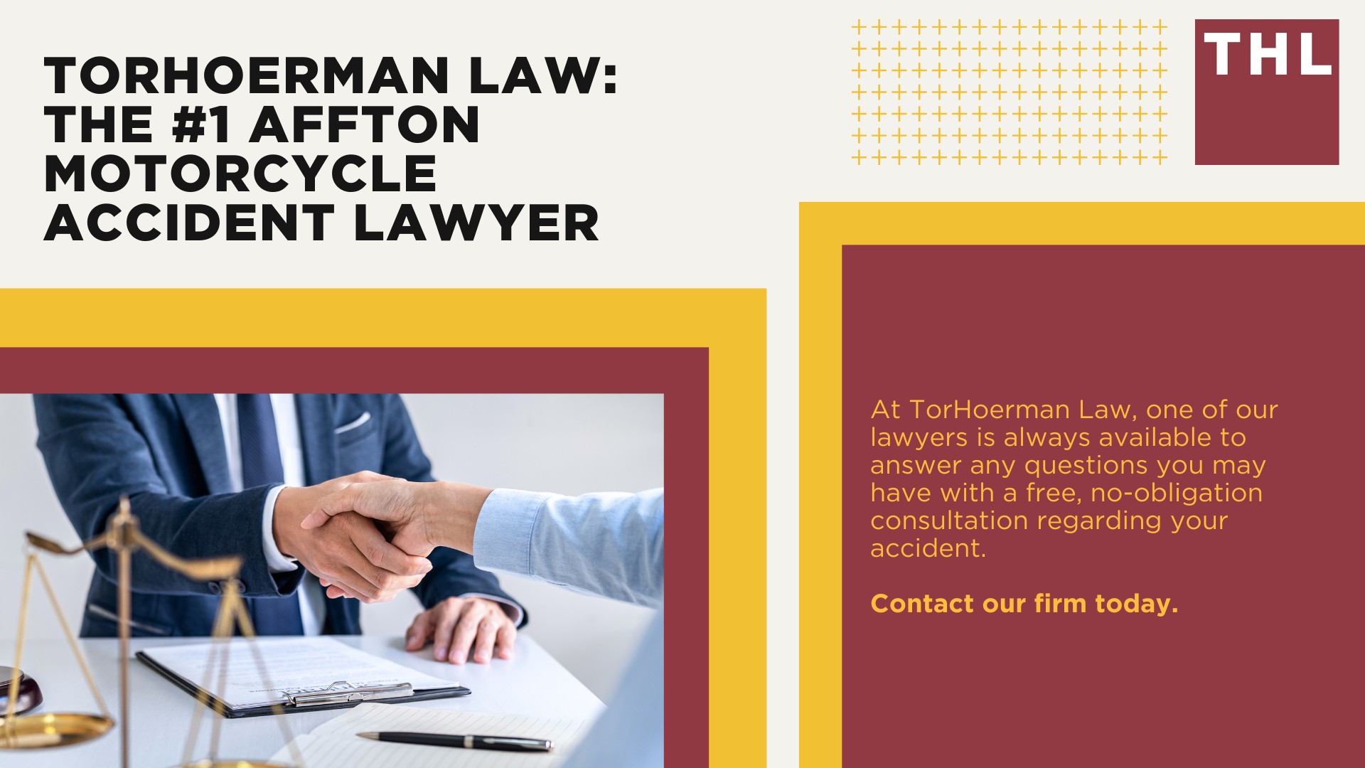 The #1 Motorcycle Accident Lawyers In St. Louis, Missouri; Affton Motorcycle Accident Statistics; Affton Motorcycle Laws; St Louis Motorcycle Accident Statistics; Common Causes of Motorcycle Accidents in Affton, Missouri; What Is An At-Fault State; Common Motorcycle Injuries; Benefits Of Motorcycle Injury Lawyer; How Long Do I Have To File A Lawsuit; Determine Fault In A Motorcycle Accident; How much is my accident worth; TORHOERMAN LAW The #1 Motorcycle Accident Attorney Chicago Has To Offer