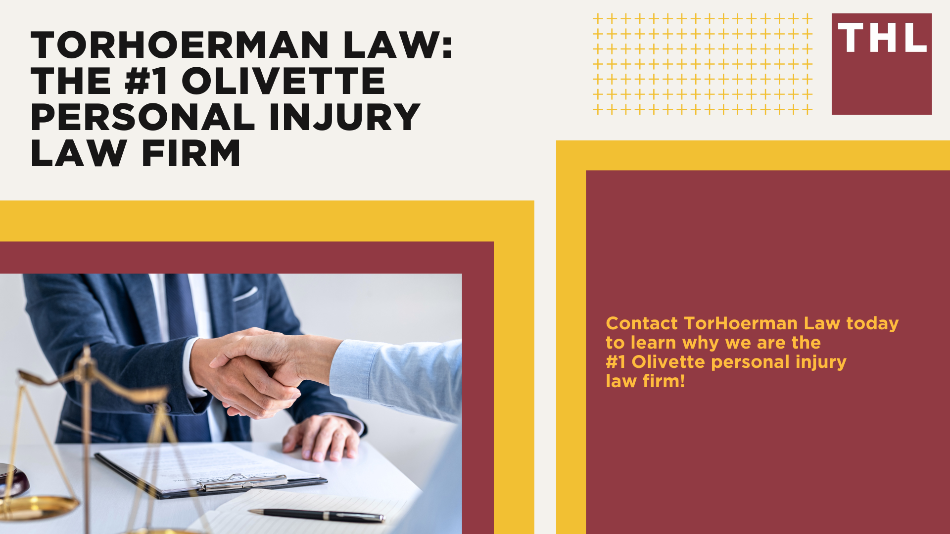 The #1 Olivette Personal Injury Lawyer; What Are the Benefits of Hiring a Personal Injury Lawyer in Olivette; What Are the Steps for Filing an Olivette Personal Injury Lawsuit; What Is an Olivette Personal Injury Lawyer’s Role; What Types of Personal Injury Cases Do You Accept; TORHOERMAN LAW The #1 Olivette Personal Injury Law Firm