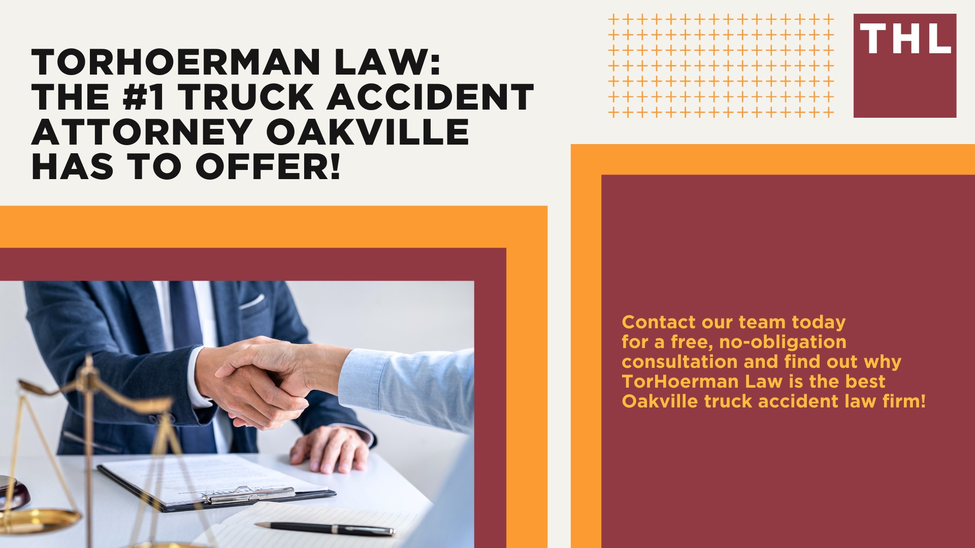 The #1 Oakville Truck Accident Lawyer; Oakville Truck Accident Lawyer; 6 Questions to Ask When Hiring an Oakville Truck Accident Lawyer; Commercial Truck Accidents in Oakville, Missouri (MO); Truck Accident Facts & Statistics; Oakville Commercial Trucking Rules & Safety Regulations for Truck Drivers; The 8 Most Common Causes of Truck Accidents in Oakville (MO); 4 Steps to Take When Filing a Oakville Trucking Accident Lawsuit; TORHOERMAN LAW The #1 Truck Accident Attorney Oakville Has to Offer!