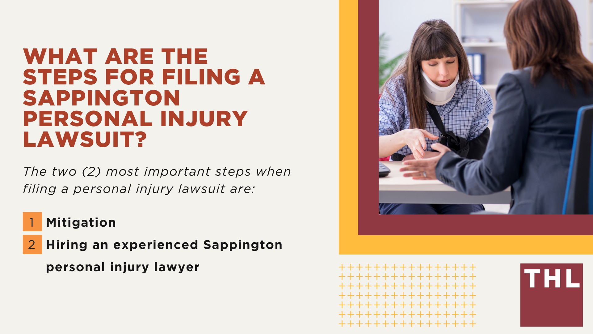 The #1 Sappington Personal Injury Lawyer; What Are the Benefits of Hiring a Personal Injury Lawyer in Sappington; What Are the Steps for Filing a Sappington Personal Injury Lawsuit