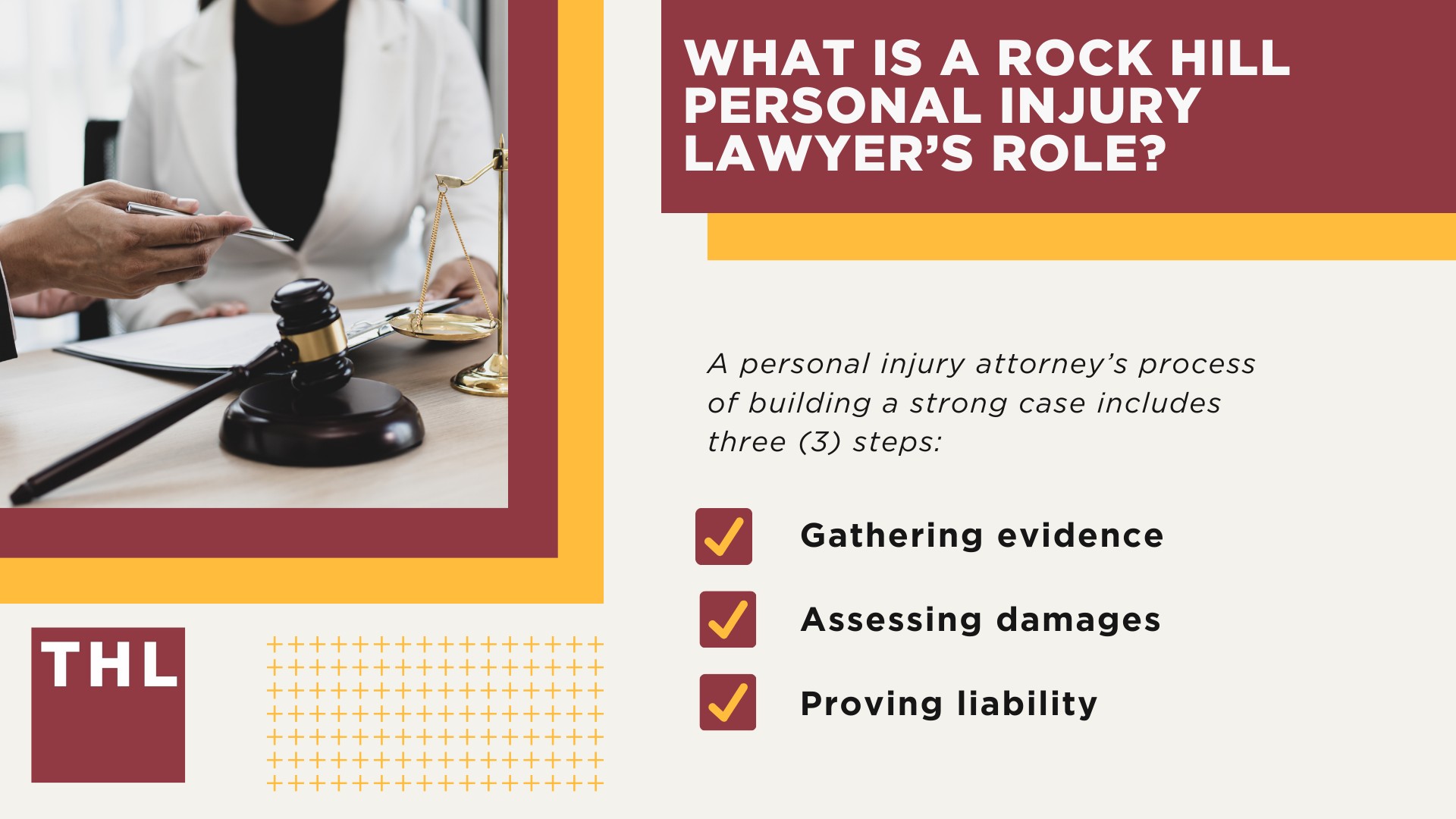 The #1 Rock Hill Personal Injury Lawyer; What Are the Benefits of Hiring a Personal Injury Lawyer in Rock Hill; What Are the Steps for Filing a Rock Hill Personal Injury Lawsuit; What Is a Rock Hill Personal Injury Lawyer’s Role