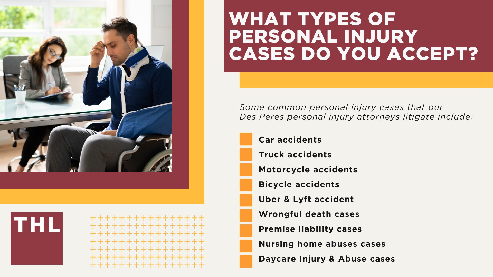 The #1 Des Peres Motorcycle Accident Lawyer; Des Peres Motorcycle Accident Statistics; Des Peres Motorcycle Laws; Missouri Motorcycle Helmet Laws; Common Causes of Motorcycle Accidents in Des Peres, Missouri; What Is An At-Fault State; Common Motorcycle Injuries; Benefits Of Motorcycle Injury Lawyer; Determine Fault In A Motorcycle Accident; How much is my accident worth; TORHOERMAN LAW The #1 Des Peres Motorcycle Accident Lawyer; The #1 Des Peres Personal Injury Lawyer; What Are the Benefits of Hiring a Personal Injury Lawyer in Des Peres; What Are the Steps for Filing a Des Peres Personal Injury Lawsuit; What Is a Des Peres Personal Injury Lawyer’s Role; What Types of Personal Injury Cases Do You Accept