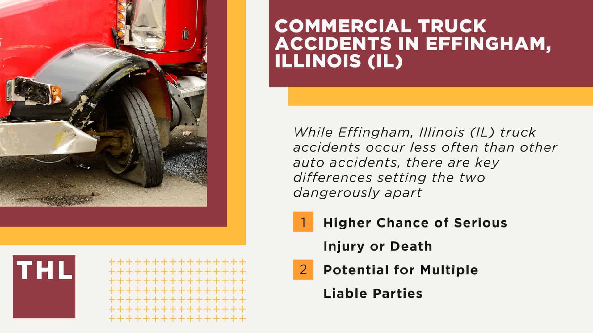 The #1 East Alton Truck Accident Lawyer; Effingham Truck Accident Lawyer; 6 Questions to Ask When Hiring a Effingham Truck Accident Lawyer; Commercial Truck Accidents in Effingham, Illinois (IL)