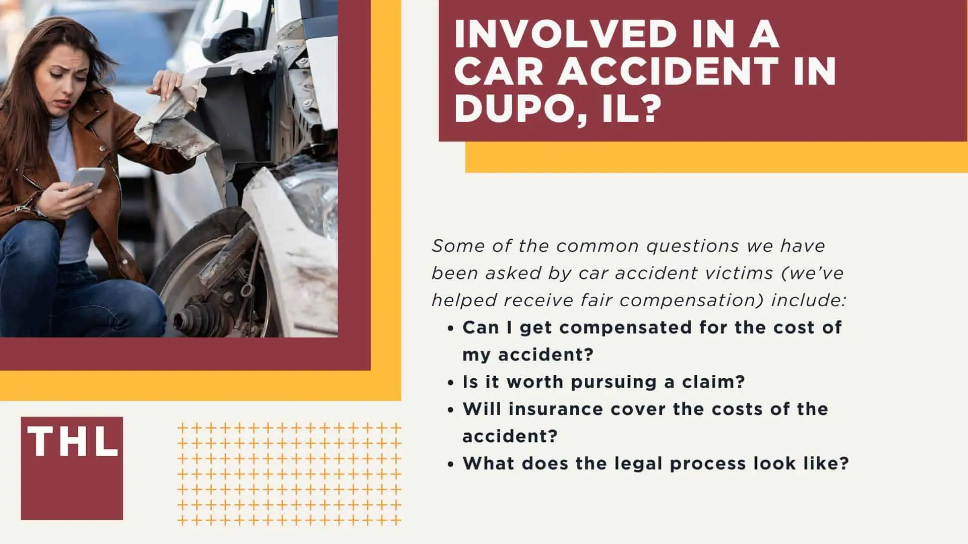 The #1 Dupo Car Accident Lawyer; Involved in a Car Accident in Dupo, IL