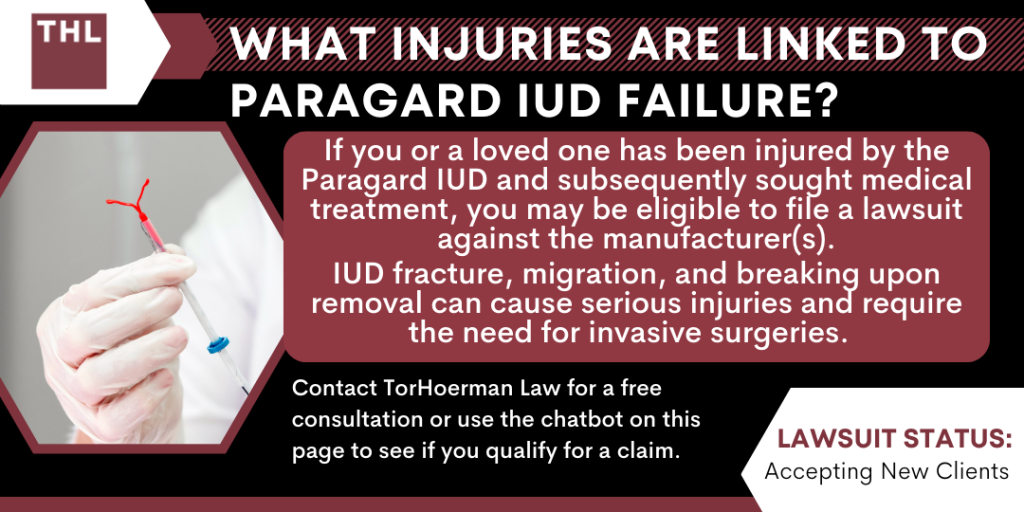 What Injuries Are Linked To Paragard IUD Failure?