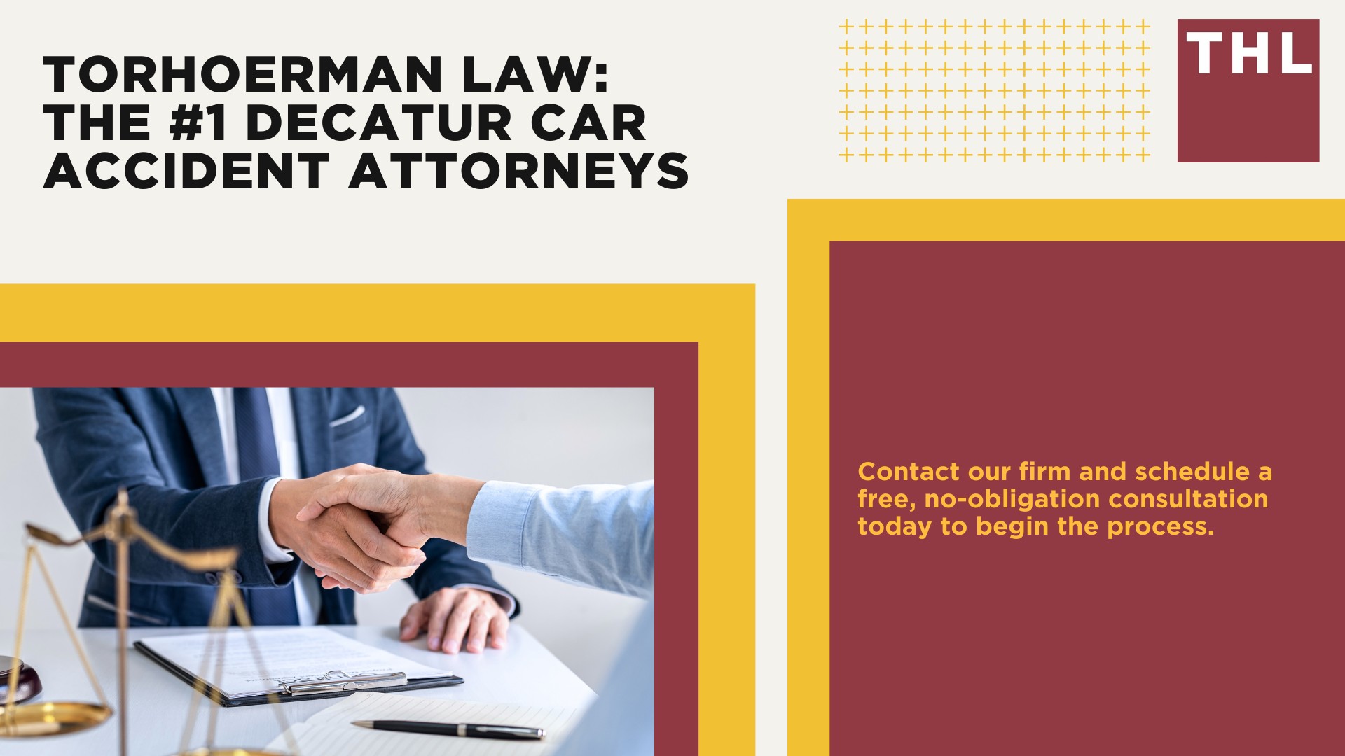 The #1 Decatur Car Accident Lawyer;Involved in a Car Accident in Decatur, IL; What to Do After a Car Accident in Decatur; What Are the Most Common Causes of Car Accidents in Decatur, IL; What Are the Most Common Car Accident Injuries in Decatur, Illinois (IL); Hiring a Decatur Car Accident Attorney; TORHOERMAN LAW The #1 Decatur Car Accident Attorneys