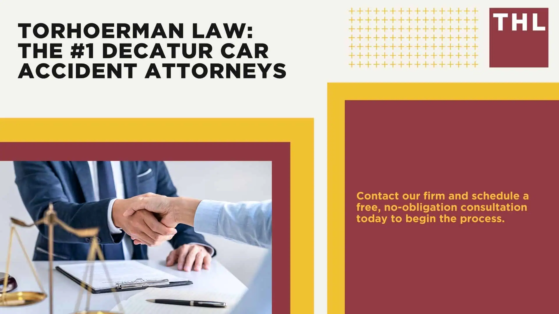 The #1 Decatur Car Accident Lawyer;Involved in a Car Accident in Decatur, IL; What to Do After a Car Accident in Decatur; What Are the Most Common Causes of Car Accidents in Decatur, IL; What Are the Most Common Car Accident Injuries in Decatur, Illinois (IL); Hiring a Decatur Car Accident Attorney; TORHOERMAN LAW The #1 Decatur Car Accident Attorneys