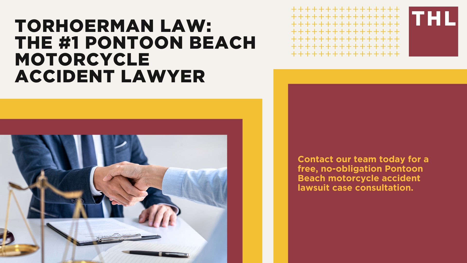 The #1 Pontoon Beach Motorcycle Accident Lawyer; Pontoon Beach Motorcycle Accident Statistics; Pontoon Beach Motorcycle Laws; Missouri Motorcycle Helmet Laws; Common Causes of Motorcycle Accidents in Pontoon Beach; What Is An At-Fault State; Common Motorcycle Injuries; Benefits Of Motorcycle Injury Lawyer; How Long Do I Have To File A Lawsuit; Determine Fault In A Motorcycle Accident; How much is my accident worth; TORHOERMAN LAW The #1 Pontoon Beach Motorcycle Accident Lawyer