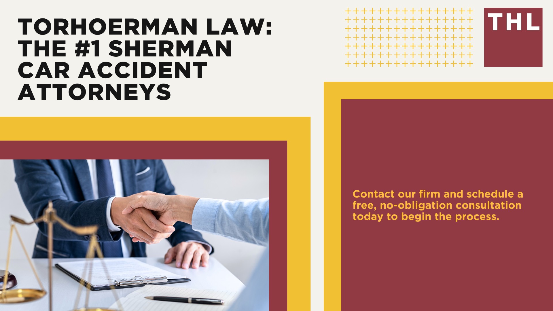 The #1 Sherman Car Accident Lawyer; Involved in a Car Accident in Sherman, IL; Sherman Car Accident Statistics; What to Do After a Car Accident in Sherman; What Are the Most Common Causes of Car Accidents in Sherman, IL; What Are the Most Common Car Accident Injuries in Sherman, Illinois (IL); Hiring a Sherman Car Accident Attorney; TORHOERMAN LAW The #1 Sherman Car Accident Attorneys