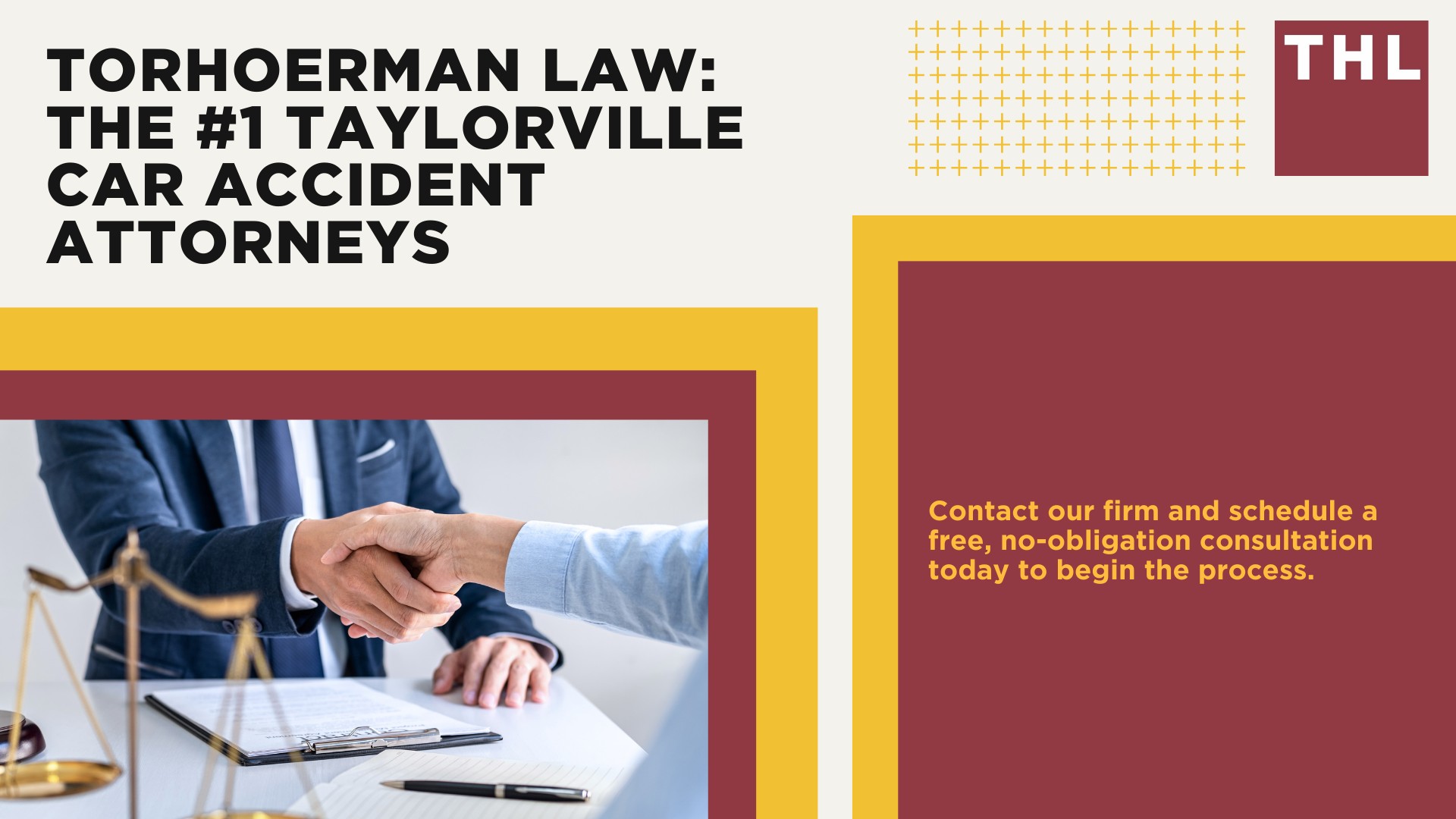 The #1 Taylorville Car Accident Lawyer; Involved in a Car Accident in Taylorville, IL; Taylorville Car Accident Statistics; What to Do After a Car Accident in Taylorville; What Are the Most Common Causes of Car Accidents in Taylorville, IL; What Are the Most Common Car Accident Injuries in Taylorville, Illinois (IL); Hiring a Taylorville Car Accident Attorney; TORHOERMAN LAW The #1 Taylorville Car Accident Attorneys