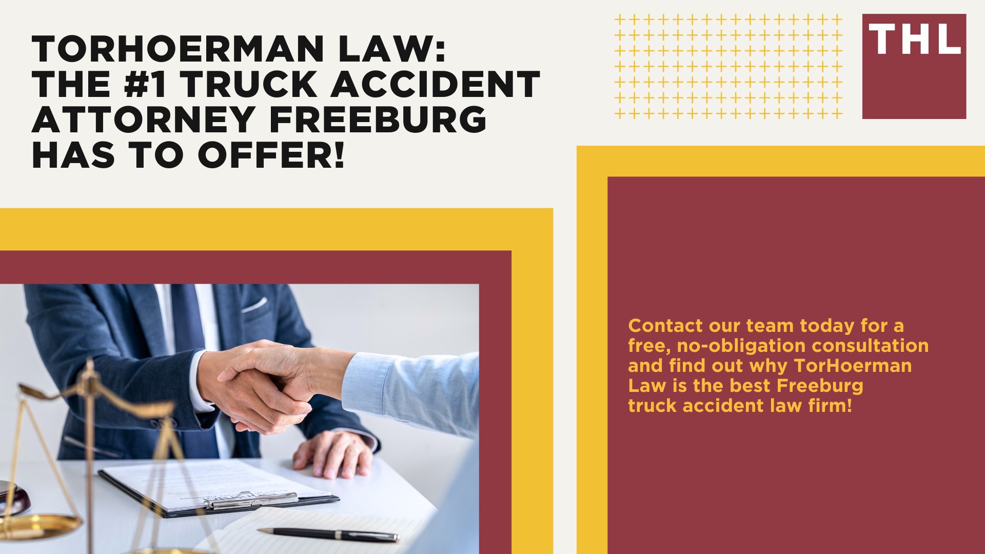 6 Questions to Ask Questions to Ask When Hiring a Freeburg Truck Accident Lawyerk When Hiring a Hillsboro Truck Accident Lawyer; Commercial Truck Accidents in Freeburg, Missouri (MO); Truck Accident Facts & Statistics; Freeburg Commercial Trucking Rules & Safety Regulations for Truck Drivers; The 8 Most Common Causes of Truck Accidents in Freeburg (IL); 4 Steps to Take When Filing a Freeburg Trucking Accident Lawsuit; TORHOERMAN LAW The #1 Truck Accident Attorney Freeburg Has to Offer!