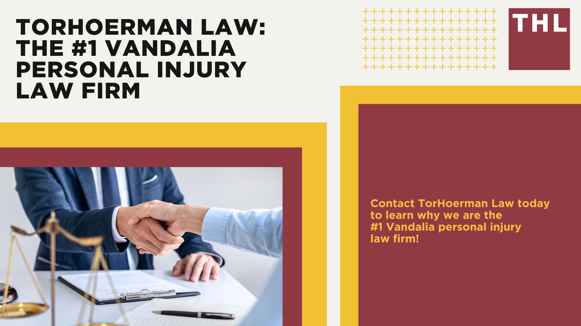 The #1 Vandalia Personal Injury Lawyer; What Are the Benefits of Hiring a Personal Injury Lawyer in Vandalia; What Are the Steps for Filing a Vandalia Personal Injury Lawsuit; What Is a Vandalia Personal Injury Lawyer’s Role; What Types of Personal Injury Cases Do You Accept; TORHOERMAN LAW The #1 Vandalia Personal Injury Law Firm