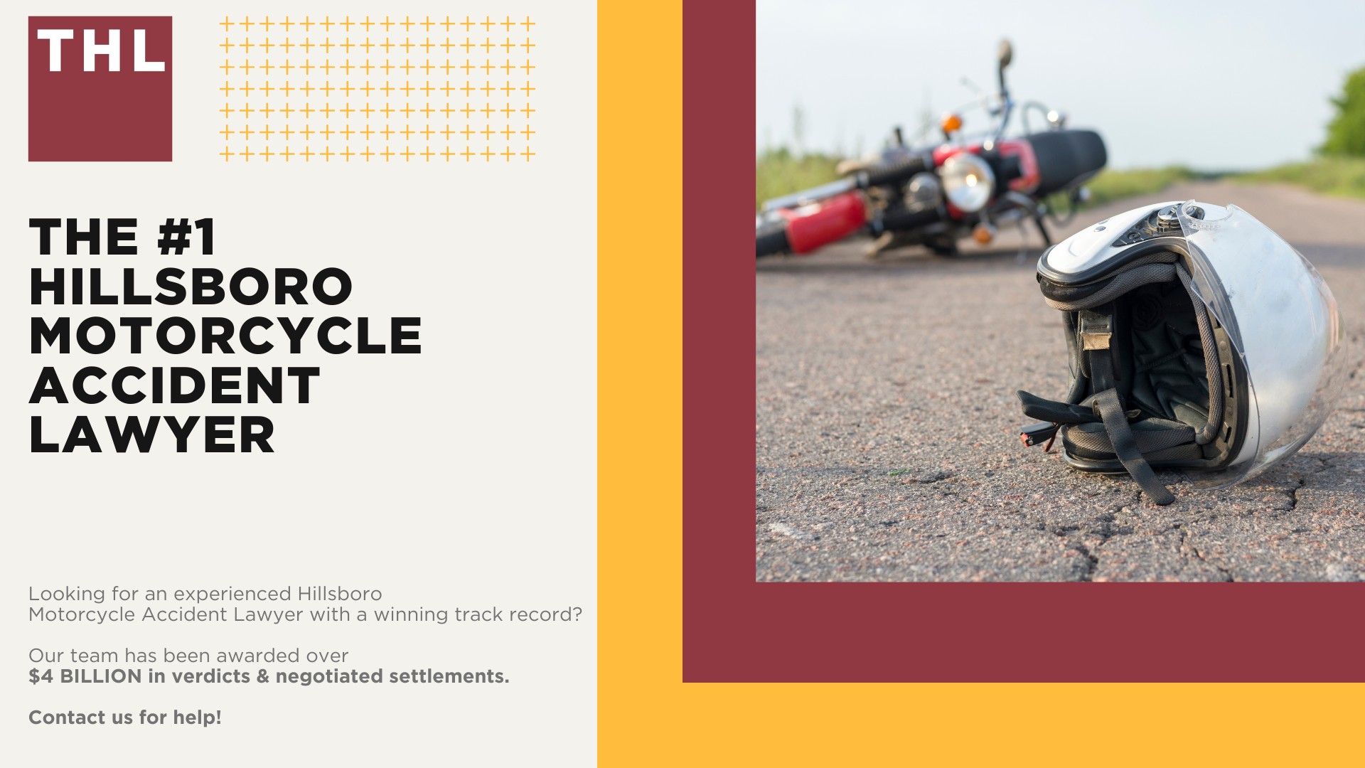 The #1 Hillsboro Motorcycle Accident Lawyer; Hillsboro Motorcycle Accident Statistics; Hillsboro Motorcycle Laws; Missouri Motorcycle Helmet Laws; Common Causes of Motorcycle Accidents in Hillsboro, Illinois; What Is An At-Fault State; Common Motorcycle Injuries; Benefits Of Motorcycle Injury Lawyer; How Long Do I Have To File A Lawsuit; Determine Fault In A Motorcycle Accident; How much is my accident worth; The #1 Hillsboro Motorcycle Accident Lawyer (2)