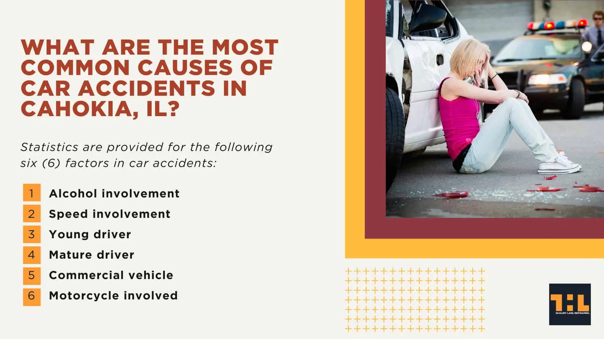 The #1 Cahokia Car Accident Lawyer; Involved in a Car Accident in Cahokia; Cahokia Car Accident Statistics; What Should You Do If You’re In A Car Accident In Cahokia; What Are Common Causes of Car Accidents in Cahokia