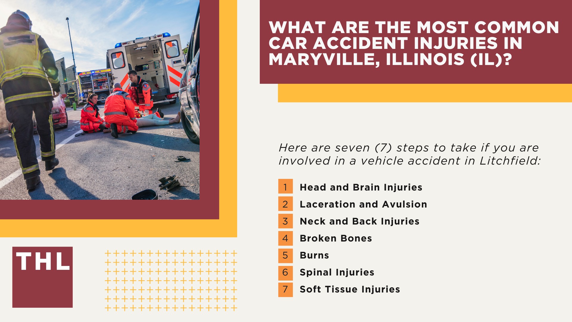 The #1 Maryville Car Accident Lawyer; Involved in a Car Accident in Maryville, IL; Maryville Car Accident Statistics; What to Do After a Car Accident in Maryville; What Are the Most Common Causes of Car Accidents in Maryville, IL; What Are the Most Common Causes of Car Accidents in Maryville, IL; What Are the Most Common Car Accident Injuries in Maryville, Illinois (IL)