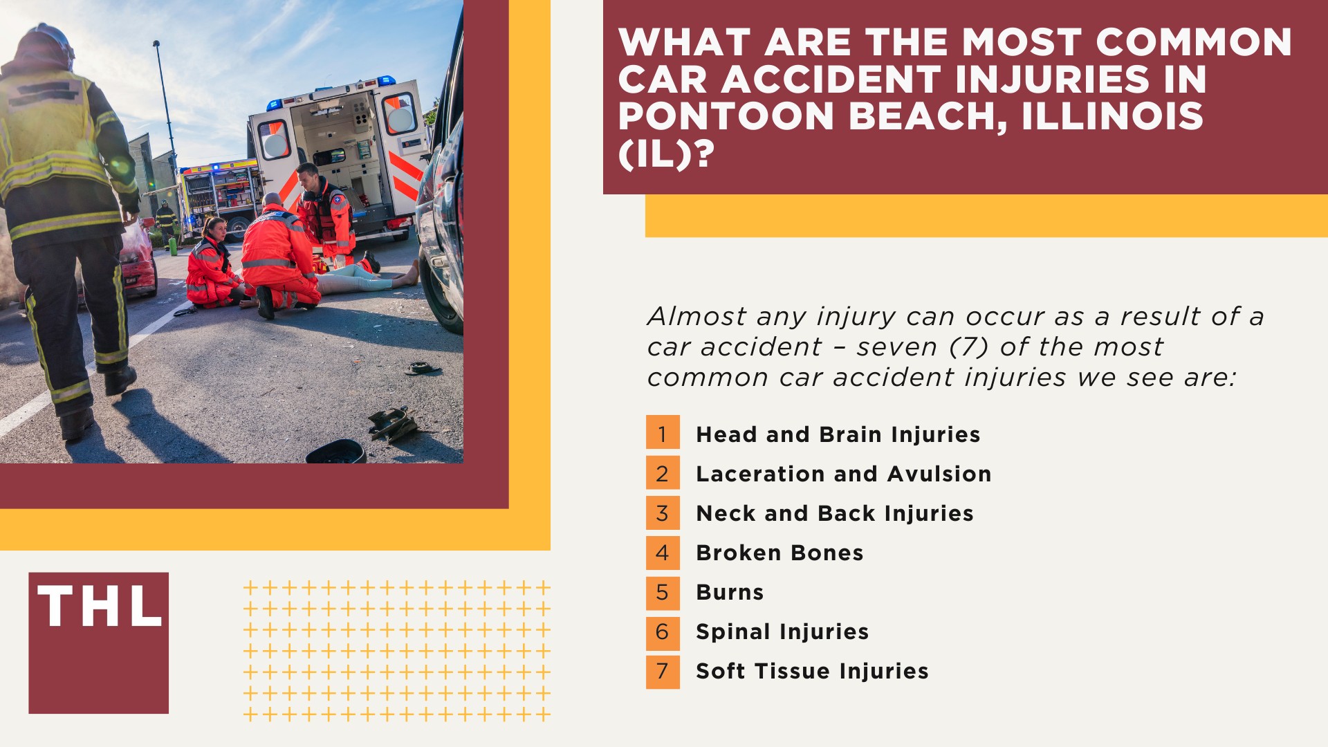 The #1 Pontoon Beach Car Accident Lawyer; Involved in a Car Accident in Pontoon Beach, IL; Pontoon Beach Car Accident Statistics; What to Do After a Car Accident in Pontoon Beach; What Are the Most Common Causes of Car Accidents in Pontoon Beach, IL; What Are the Most Common Car Accident Injuries in Pontoon Beach, Illinois (IL)