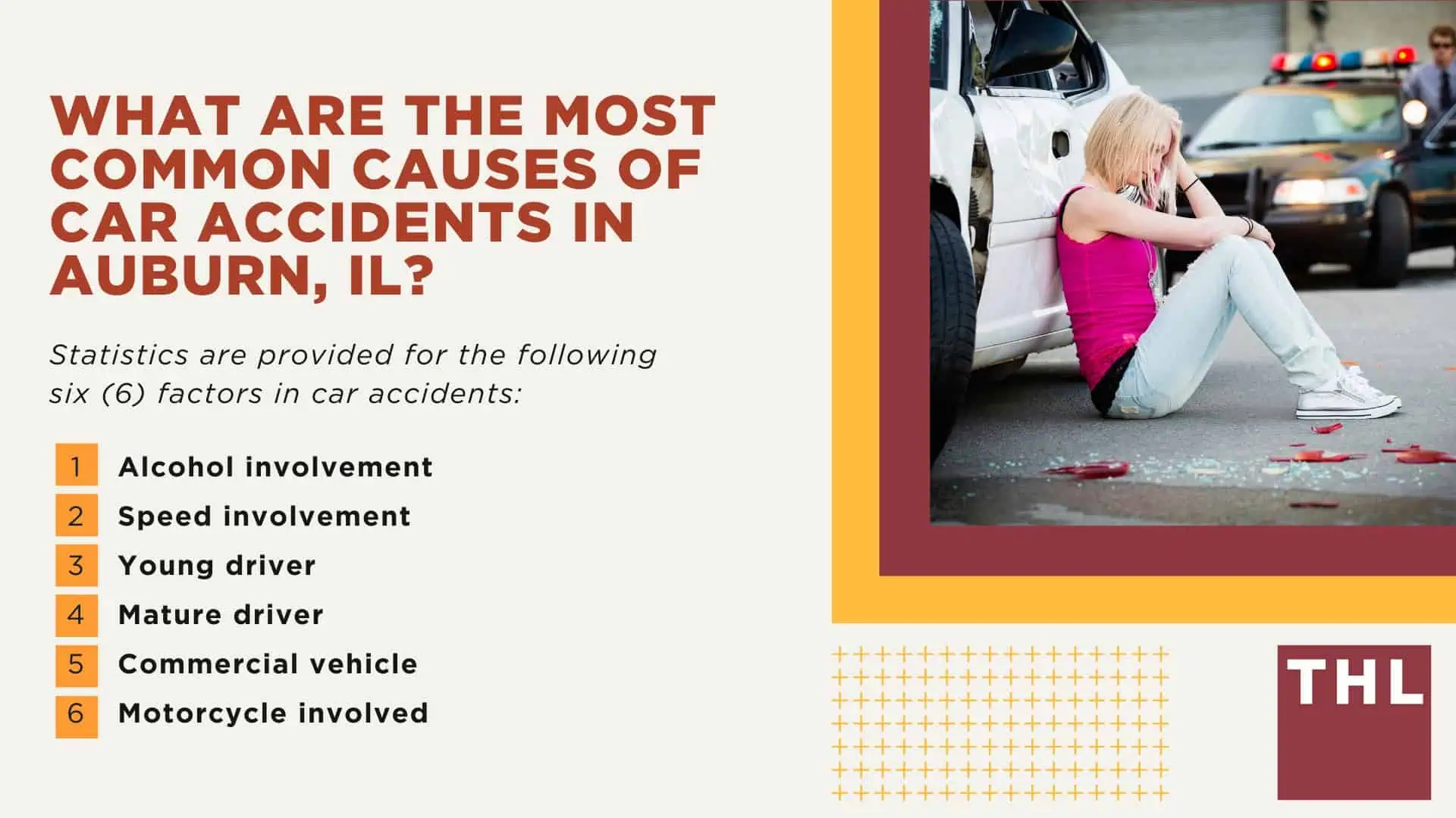 The #1 Auburn Car Accident Lawyer; Involved in a Car Accident in Arnold, MO; Auburn Car Accident Statistics; What to Do After a Car Accident in Auburn; What Are the Most Common Causes of Car Accidents in Auburn, IL