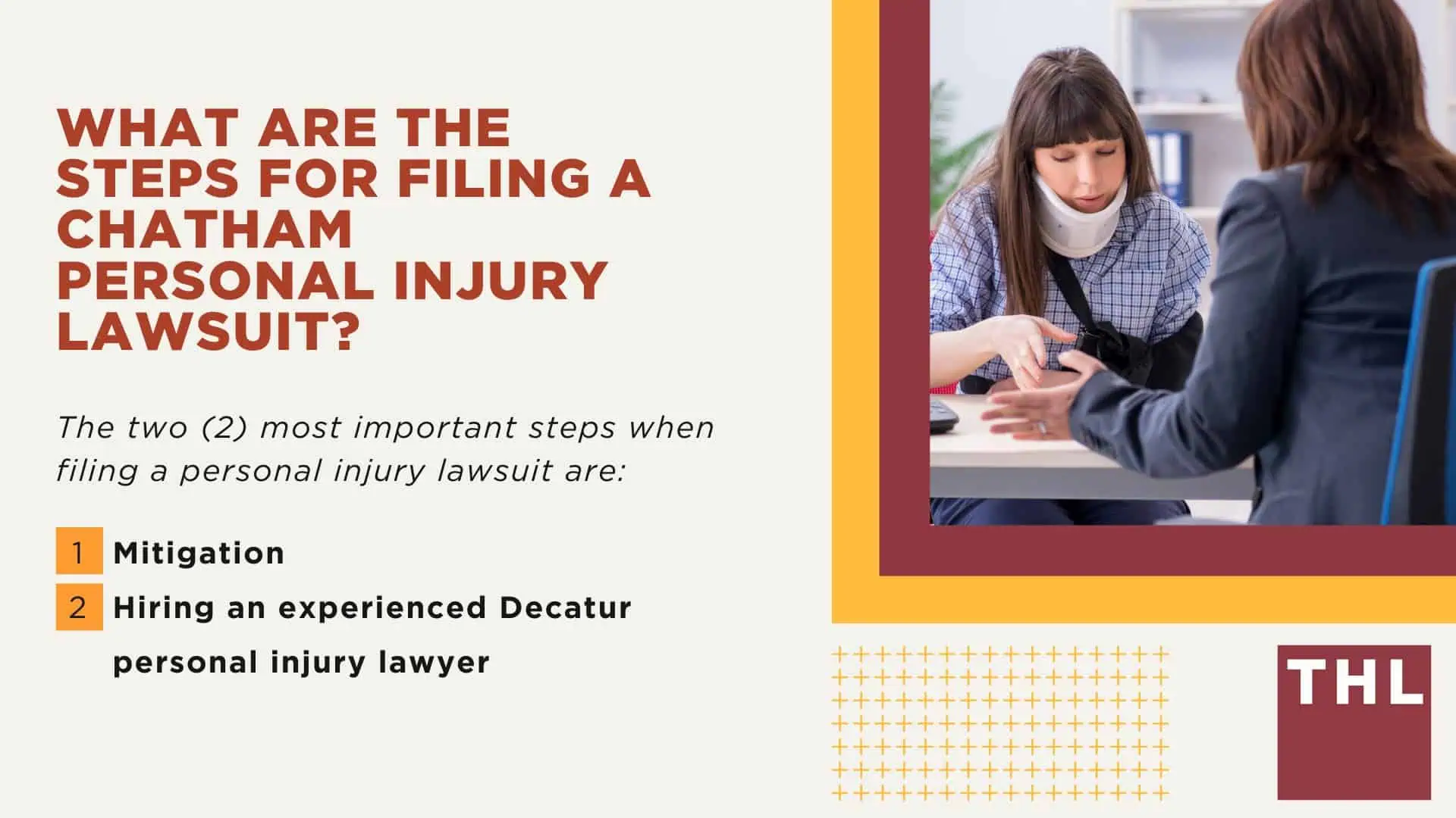 The #1 Chatham Personal Injury Lawyer; What Are the Benefits of Hiring a Personal Injury Lawyer in Chatham; What Are the Steps for Filing a Chatham Personal Injury Lawsuit