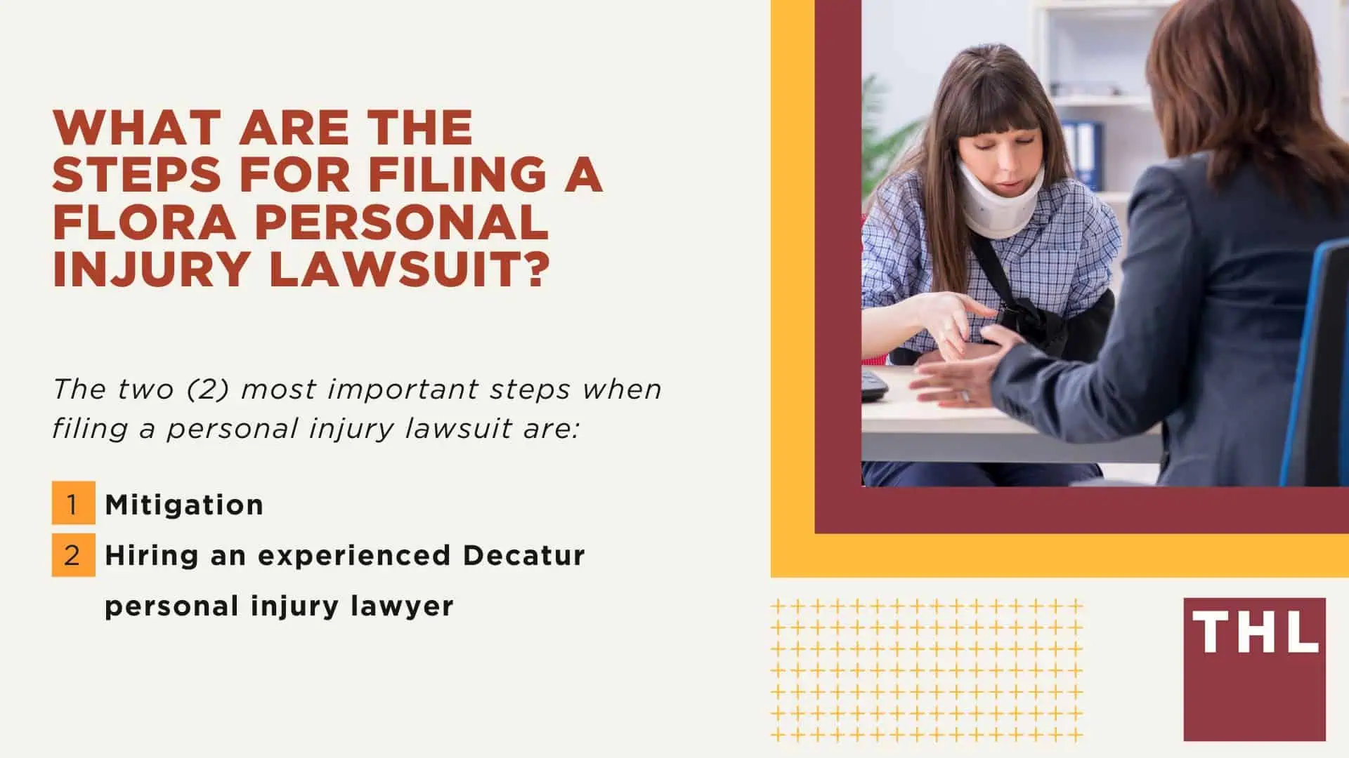 The #1 Flora Personal Injury Lawyer; What Are the Benefits of Hiring a Personal Injury Lawyer in Flora; What Types of Personal Injury Cases Do You Accept; What Are the Steps for Filing a Flora Personal Injury Lawsuit