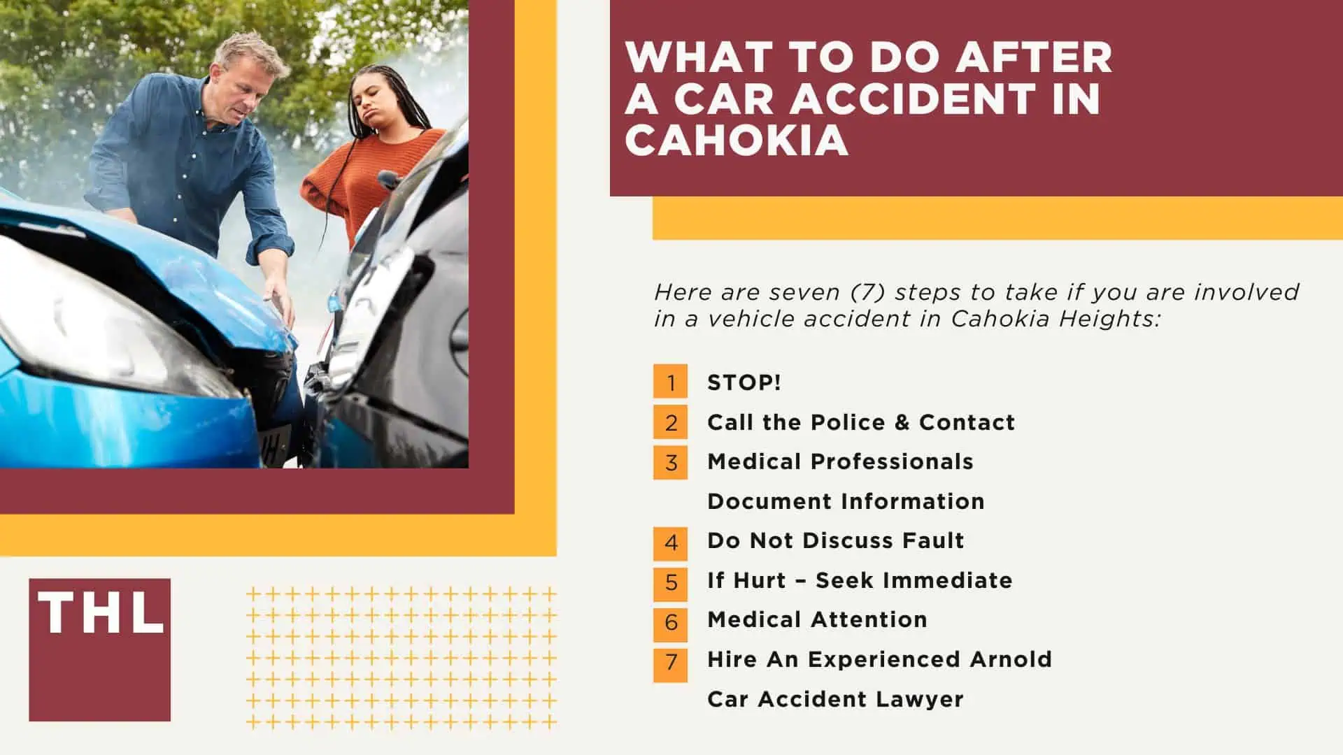 The #1 Cahokia Car Accident Lawyer; Involved in a Car Accident in Cahokia; Cahokia Car Accident Statistics; What Should You Do If You’re In A Car Accident In Cahokia