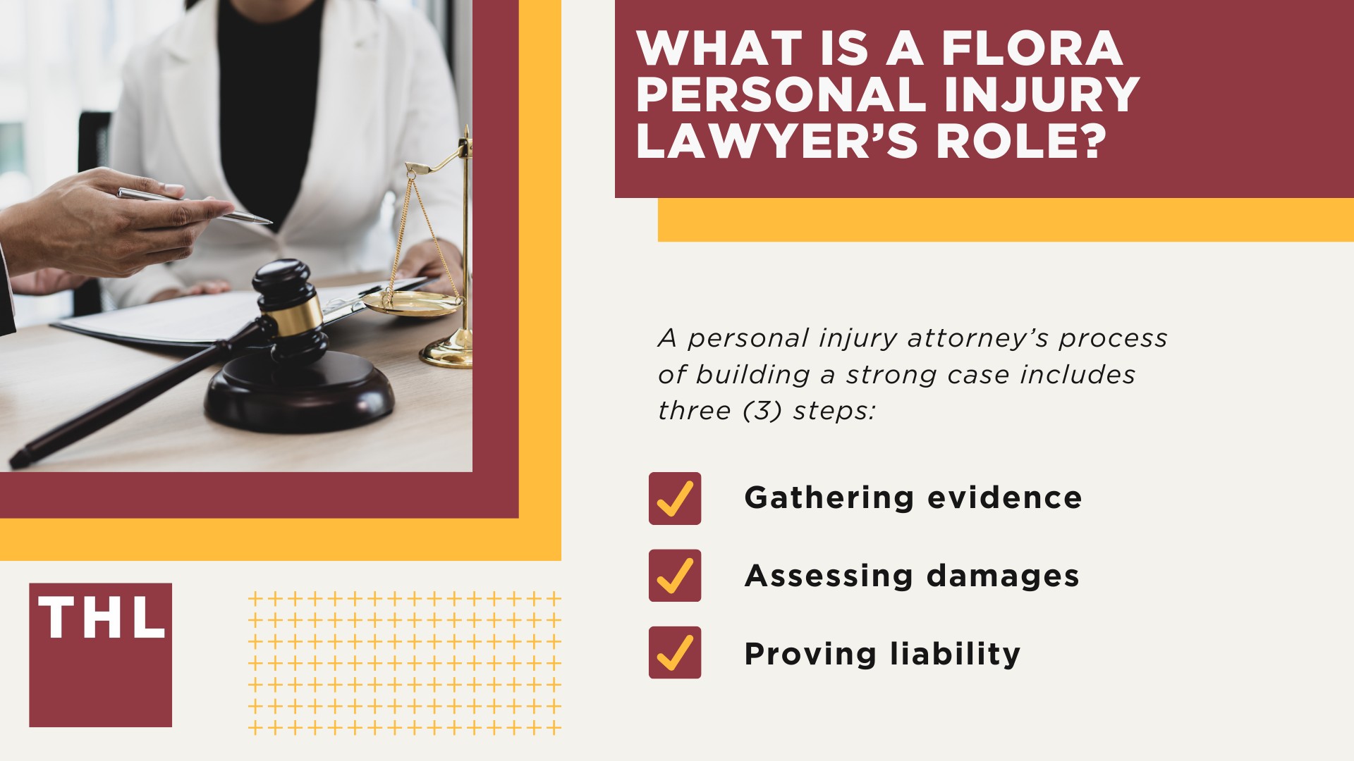 The #1 Flora Personal Injury Lawyer; What Are the Benefits of Hiring a Personal Injury Lawyer in Flora; What Types of Personal Injury Cases Do You Accept; What Are the Steps for Filing a Flora Personal Injury Lawsuit; What is a Flora personal injury lawyers role