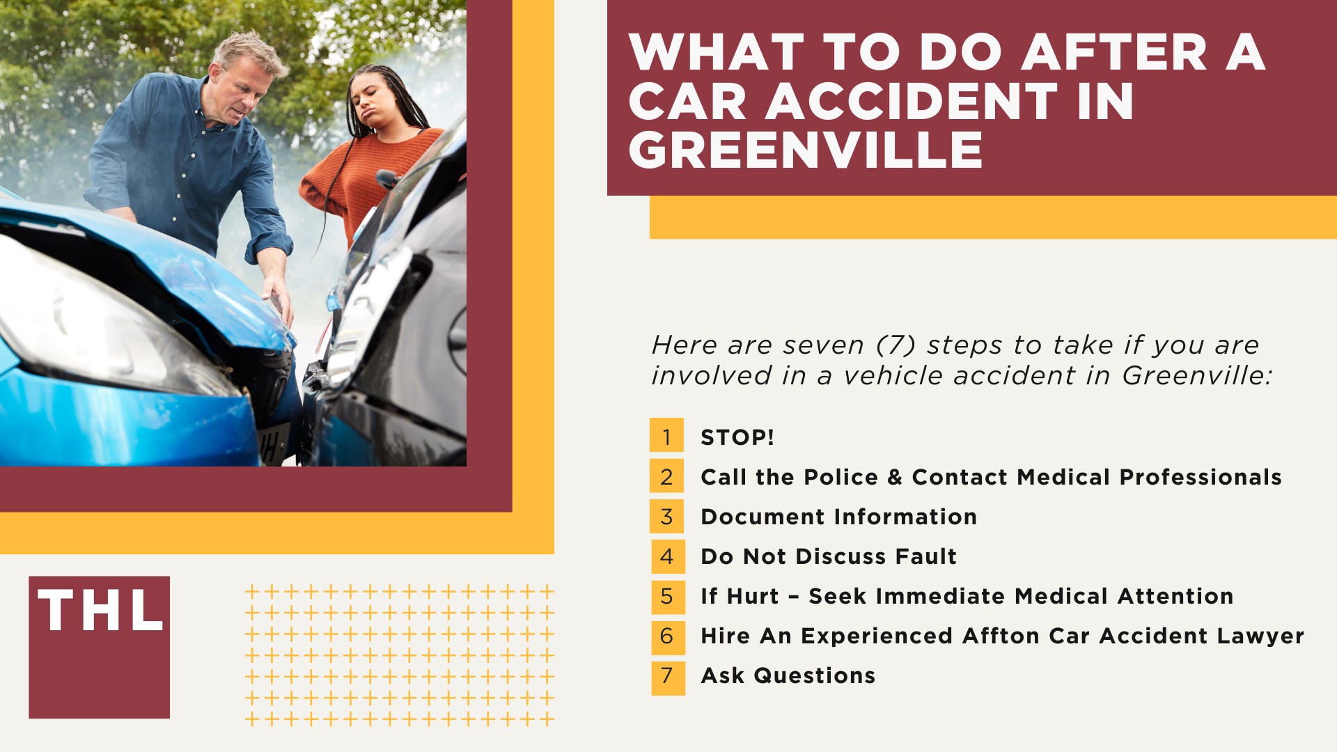 The #1 Greenville Car Accident Lawyer; Involved in a Car Accident in Greenville, IL; Greenville Car Accident Statistics; What to Do After a Car Accident in Greenville