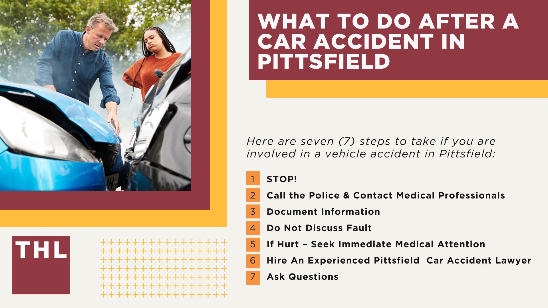 The #1 Pittsfield Car Accident Lawyer; Involved in a Car Accident in Pittsfield, IL; Pittsfield Car Accident Statistics; What to Do After a Car Accident in Pittsfield