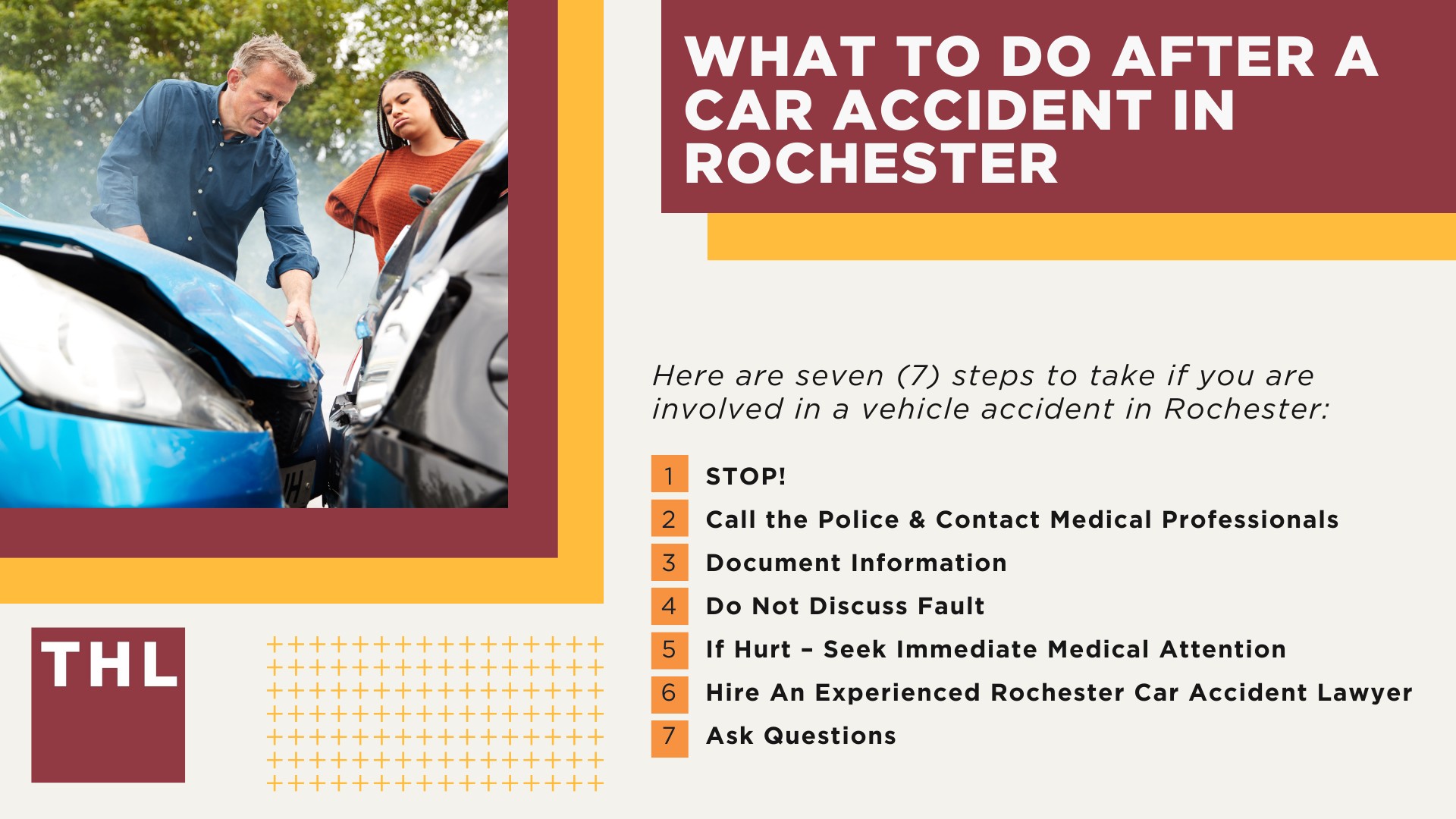 The #1 Rochester Car Accident Lawyer; Involved in a Car Accident in Rochester, IL; Rochester Car Accident Statistics; What to Do After a Car Accident in Rochester