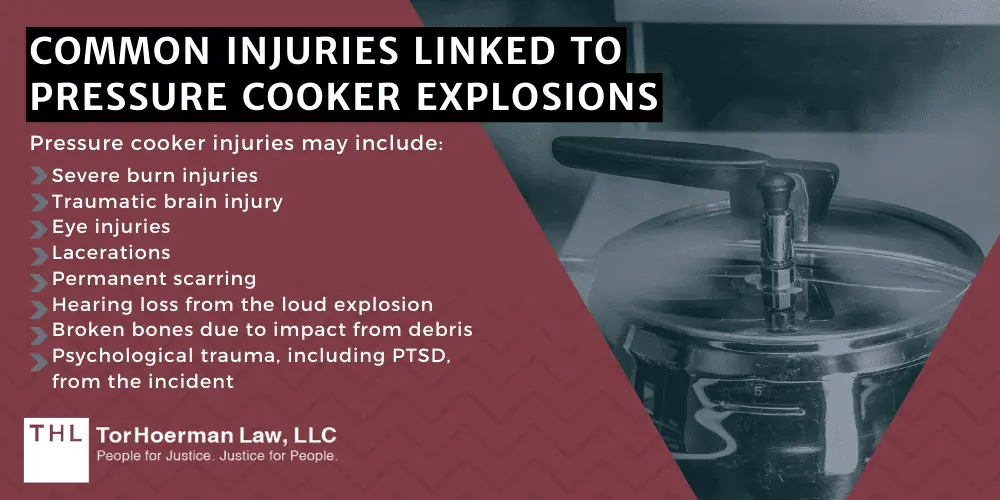 Can Pressure Cookers Explode; can pressure cooker explode; pressure cooker explosion; exploded pressure cooker; pressure cooker lawyer; How And Why Do Pressure Cooker Explosions Occur; Common Pressure Cooker Defects That Lead To Explosions; Common Injuries Linked To Pressure Cooker Explosions