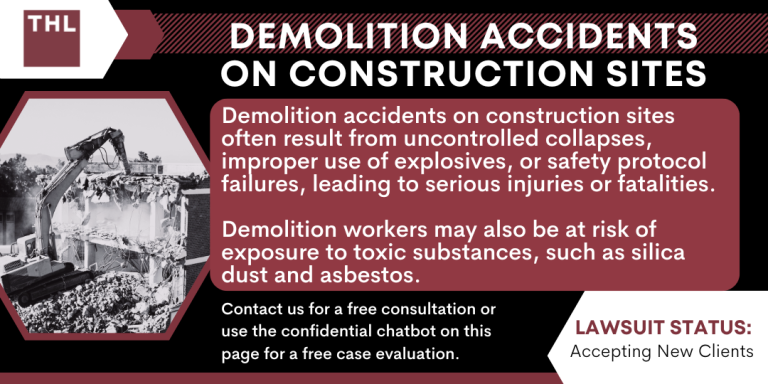 demolition accidents; demolition injuries; demolition on construction sites; demolition accident lawyer