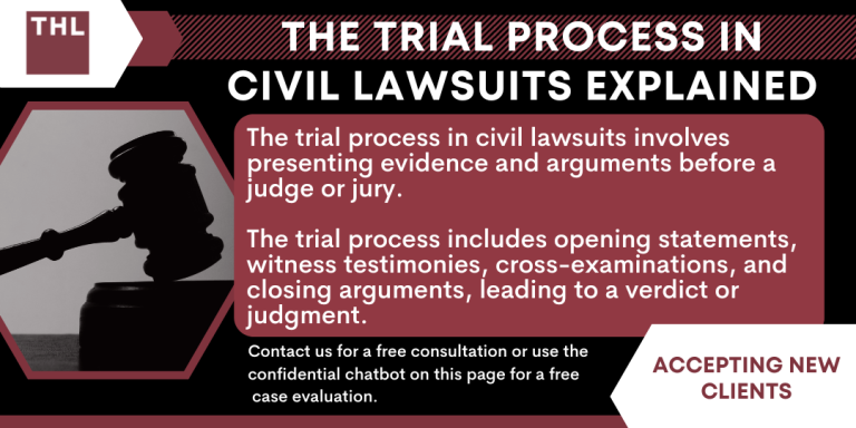 trial process in civil lawsuits; trial process; civil lawsuits; process of a trial; court trial process