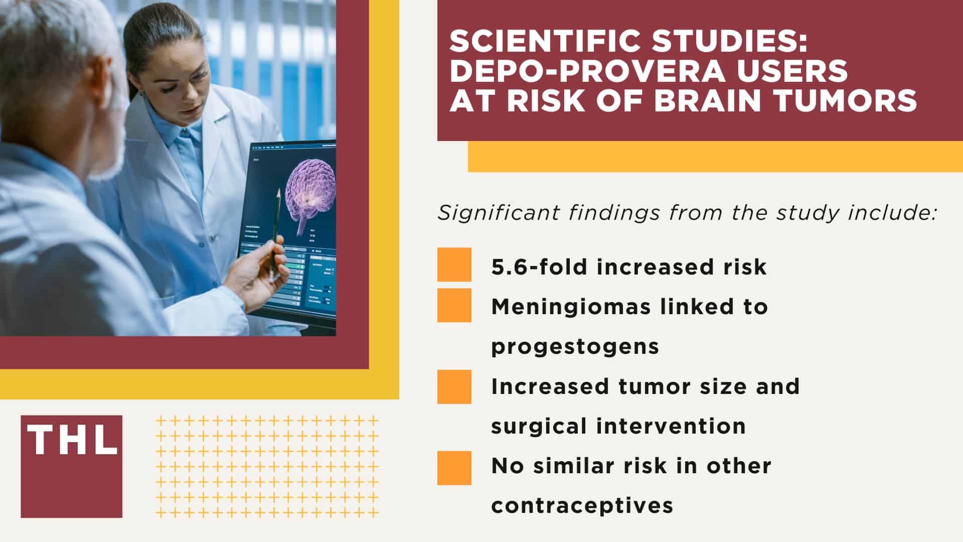 Depo-Provera Brain Tumor Lawsuit; Depo Provera Brain Tumor Lawsuit Overview; Claims Filed by Depo-Provera Patients Over Increased Risk of Brain Tumors; Scientific Studies_ Depo-Provera Users at Risk of Brain Tumors