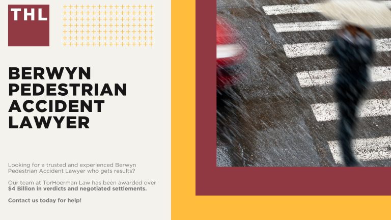 Berwyn Pedestrian Accident Lawyer; Meet Our Berwyn Pedestrian Accident Lawyers; How Much Does it Cost to Hire a Berwyn Pedestrian Accident Attorney; What To Do After a Pedestrian Accident in Berwyn; Evidence in Pedestrian Accident Claims; Damages in a Pedestrian Accident Lawsuit; The Legal Process for a Pedestrian Accident Claim in Berwyn; How Do Pedestrian Accidents Happen; Common Injuries Sustained in Pedestrian Accidents; TorHoerman Law_ Your Experienced Berwyn Pedestrian Accident Lawyers