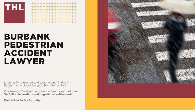 What To Do After a Pedestrian Accident in Burbank; Evidence in Pedestrian Accident Claims; The Legal Process for a Pedestrian Accident Claim in Burbank; How Do Pedestrian Accidents Happen; Common Injuries Sustained in Pedestrian Accidents; TorHoerman Law_ Your Experienced Burbank Pedestrian Accident Lawyers