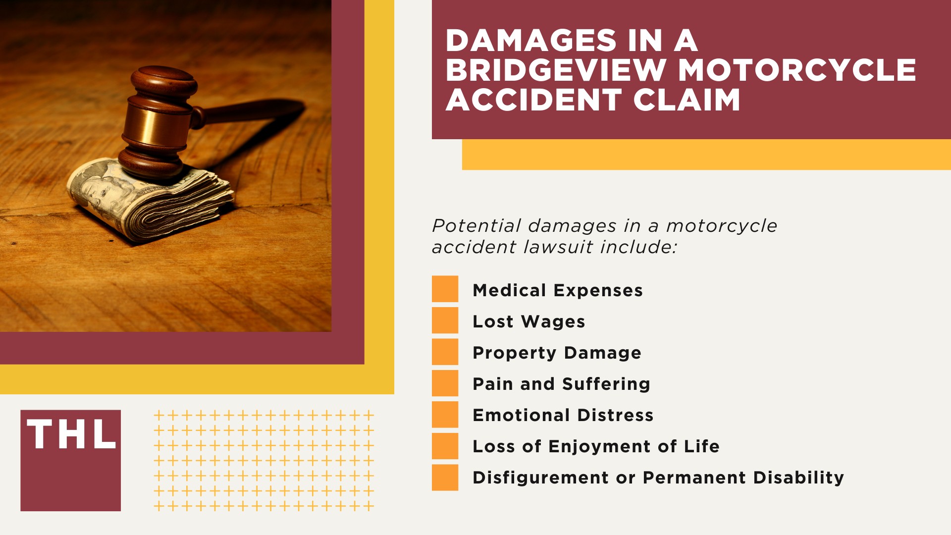 Bridgeview Motorcycle Accident Lawyer; Meet Our Bridgeview Motorcycle Accident Lawyers; Our Founder and Experienced Bridgeview Motorcycle Accident Lawyer_ Tor Hoerman; Our Bridgeview Motorcycle Accident Lawyers Get Results; How Much Does it Cost to Hire a Bridgeview Motorcycle Accident Lawyer; Steps to Take After a Motorcycle Accident in Bridgeview; Evidence in Motorcycle Accident Cases; Damages in a Bridgeview Motorcycle Accident Claim