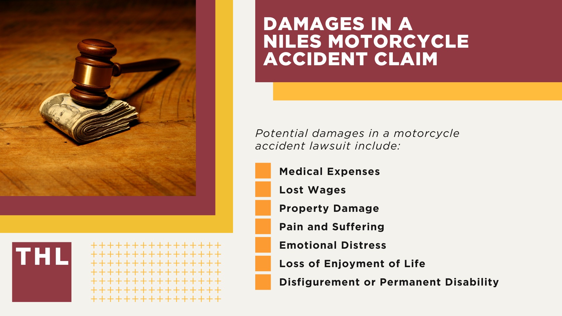 Niles Motorcycle Accident Lawyer; Meet Our Niles Motorcycle Accident Lawyers; Our Founder and Experienced Niles Motorcycle Accident Lawyer_ Tor Hoerman; Our Niles Motorcycle Accident Lawyers Get Results; How Much Does it Cost to Hire a Niles Motorcycle Accident Lawyer; Steps to Take After a Motorcycle Accident in Niles; Evidence in Motorcycle Accident Cases; Damages in a Niles Motorcycle Accident Claim