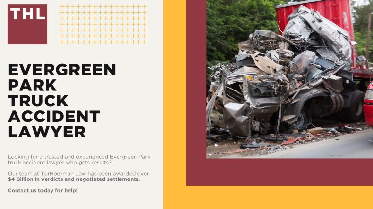 Evergreen Truck Accident Lawyer; How Can an Evergreen Park Truck Accident Lawyer from TorHoerman Law Help You; How Much Does it Cost to Hire a Evergreen Park Truck Accident Attorney from TorHoerman Law; Meet Our Evergreen Park Truck Accident Attorneys; Our Founder and Experienced Truck Accident Lawyer_ Tor Hoerman; Our Evergreen Park Truck Accident Lawyers Get Results; What To Do After a Truck Accident in Evergreen Park, IL; Gathering Evidence for a Truck Accident Case; Common Damages in Truck Accident Cases; The Legal Process for Truck Accident Claims in Evergreen Park; Common Truck Accident Injuries; Common Causes of Semi-Truck Accidents; Chicago Truck and Auto Accident Statistics; TorHoerman Law_ Your Trusted Evergreen Park Truck Accident Lawyers